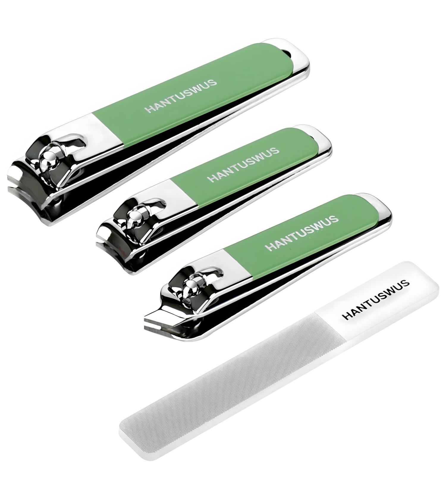 Ultra Sharp Stainless Steel Nail Clipper Set - Professional Manicure & Pedicure Kit for Men & Women - Ergonomic Design Portable & Stylish in Fresh Green - Buy Online on GoSupps.com