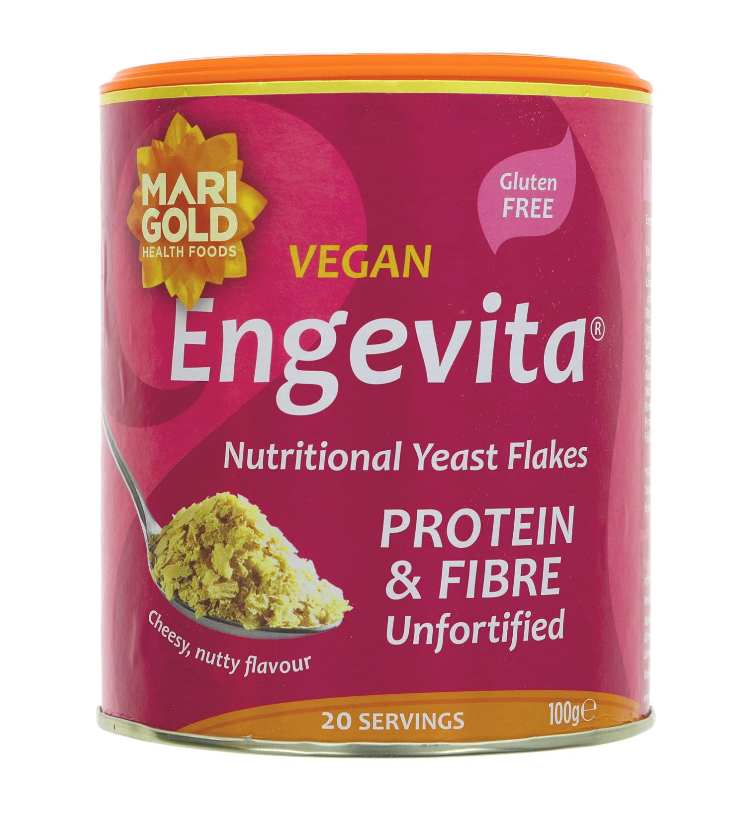(2 pieces) Marigold Engevita yeast flakes | 125 g | 2 pieces Original Engevita 125 g (pack of 2)