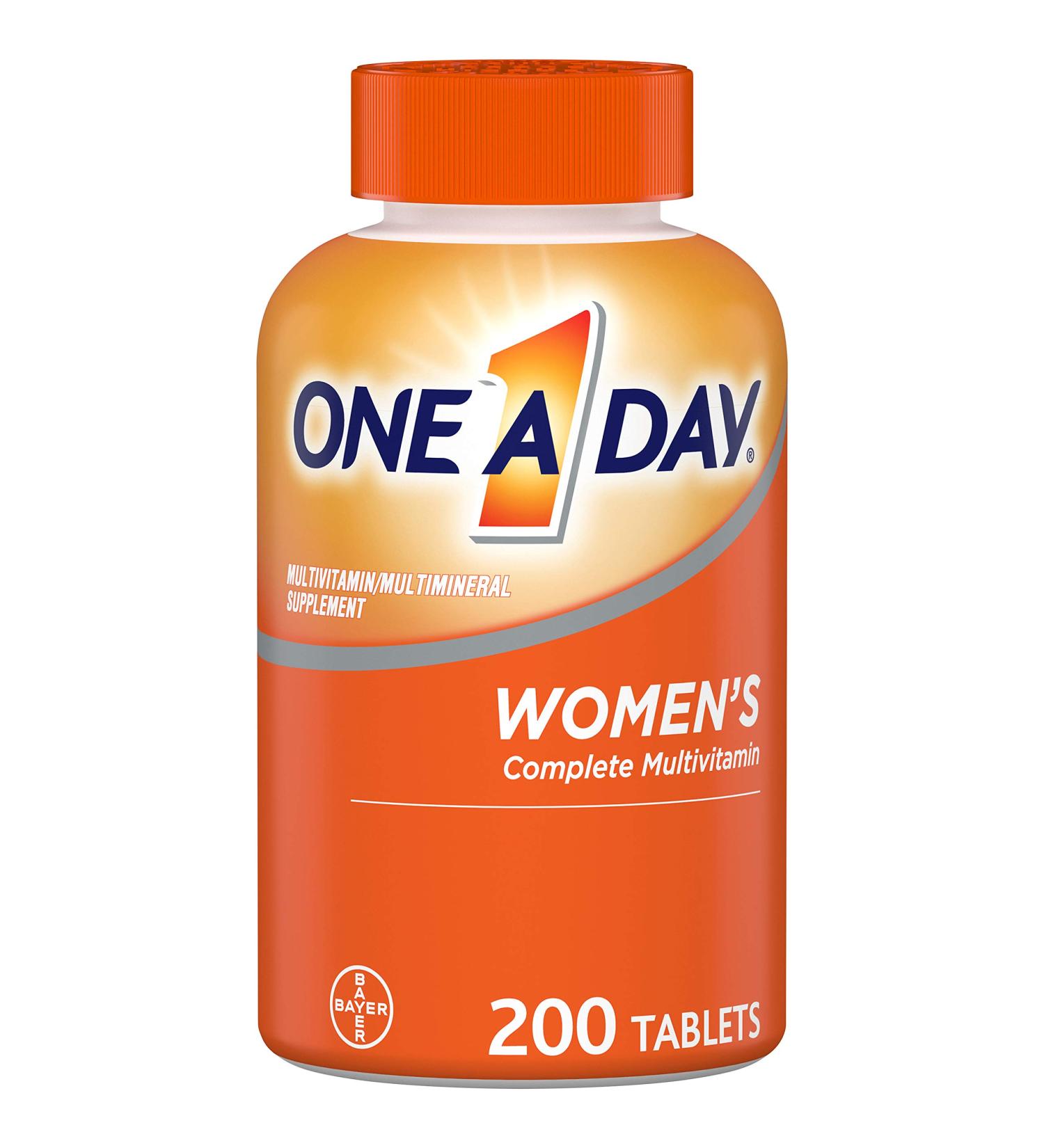 One-A-Day Women's Complete Multivitamin - 200 Tablets for Optimal Health - Buy Online on GoSupps.com