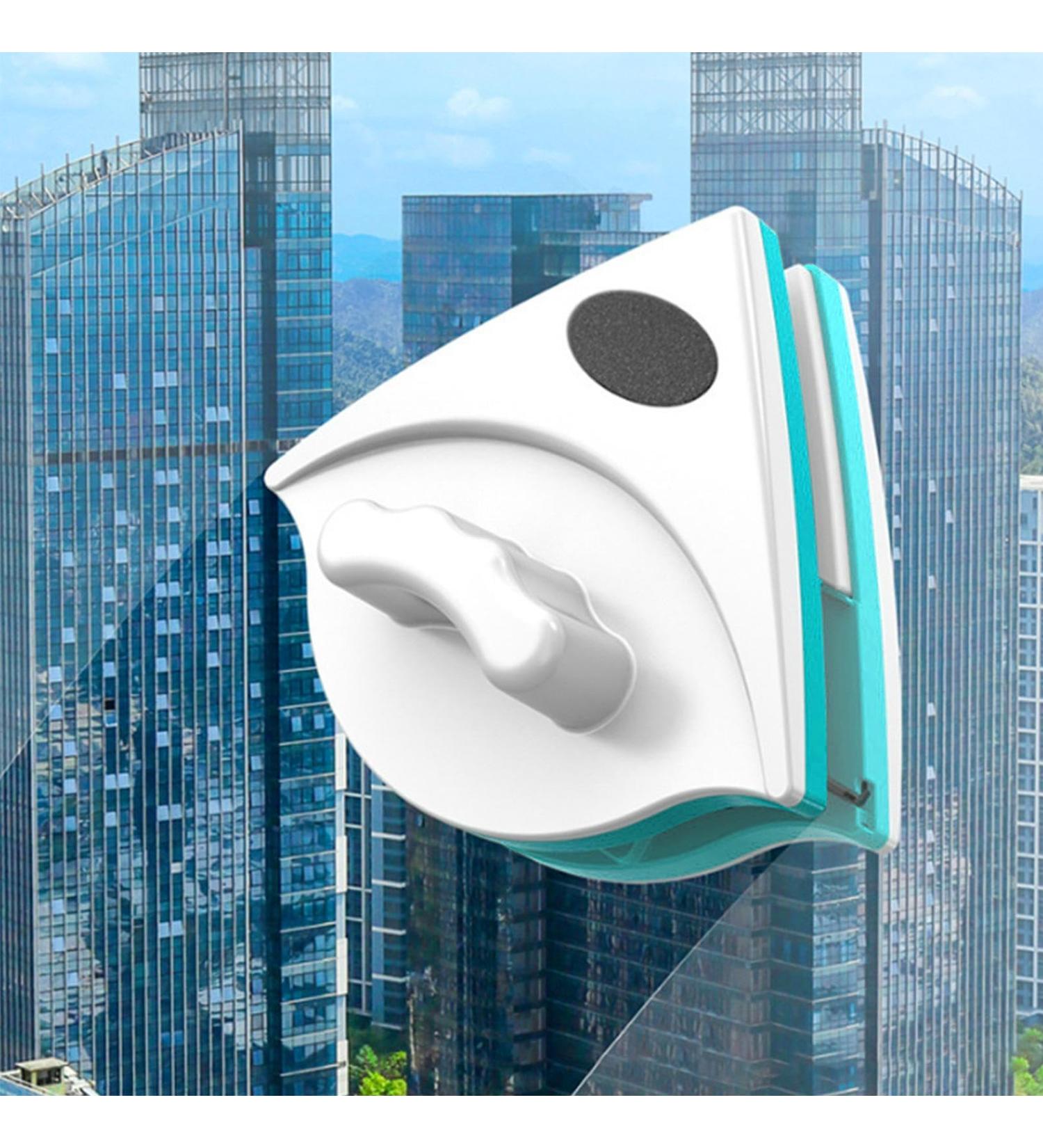 Double Sided Magnetic Window Cleaner Magnetic Window Cleaner with Easy-Grip Handle Cleaning Brush Triangle Cleaning Tools for High House Glass M(5 12MM) - Buy Online on GoSupps.com