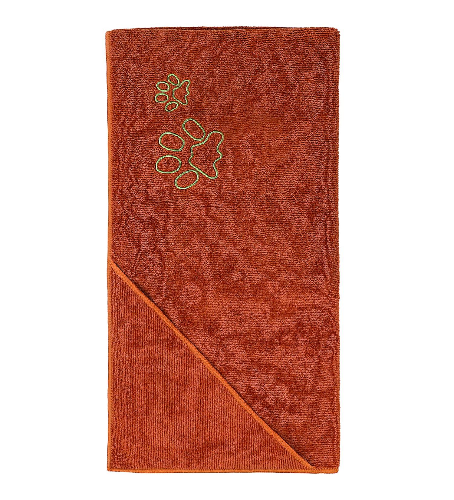 Winthome Extra Absorbent Dog Towel - Microfiber Soft Towel for Dogs & Cats | Quick-Drying Large/Medium/Small Pets (Brown 77x97cm) - Buy Online on GoSupps.com