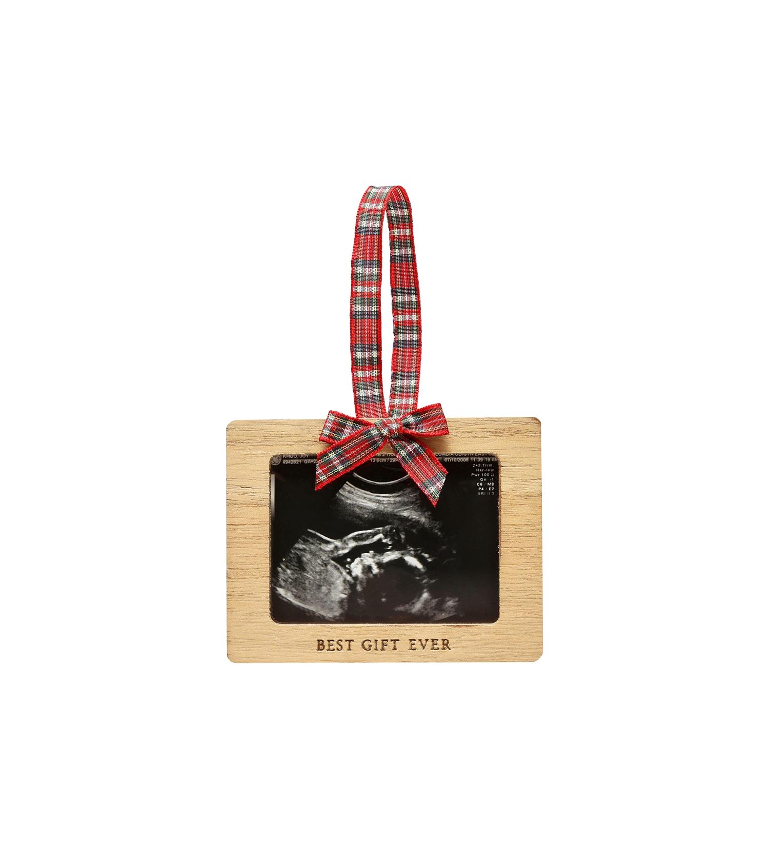 Little Holly Natural Sono Ornament - Baby Ultrasound Photo Keepsake for New Parents - Buy Online on GoSupps.com