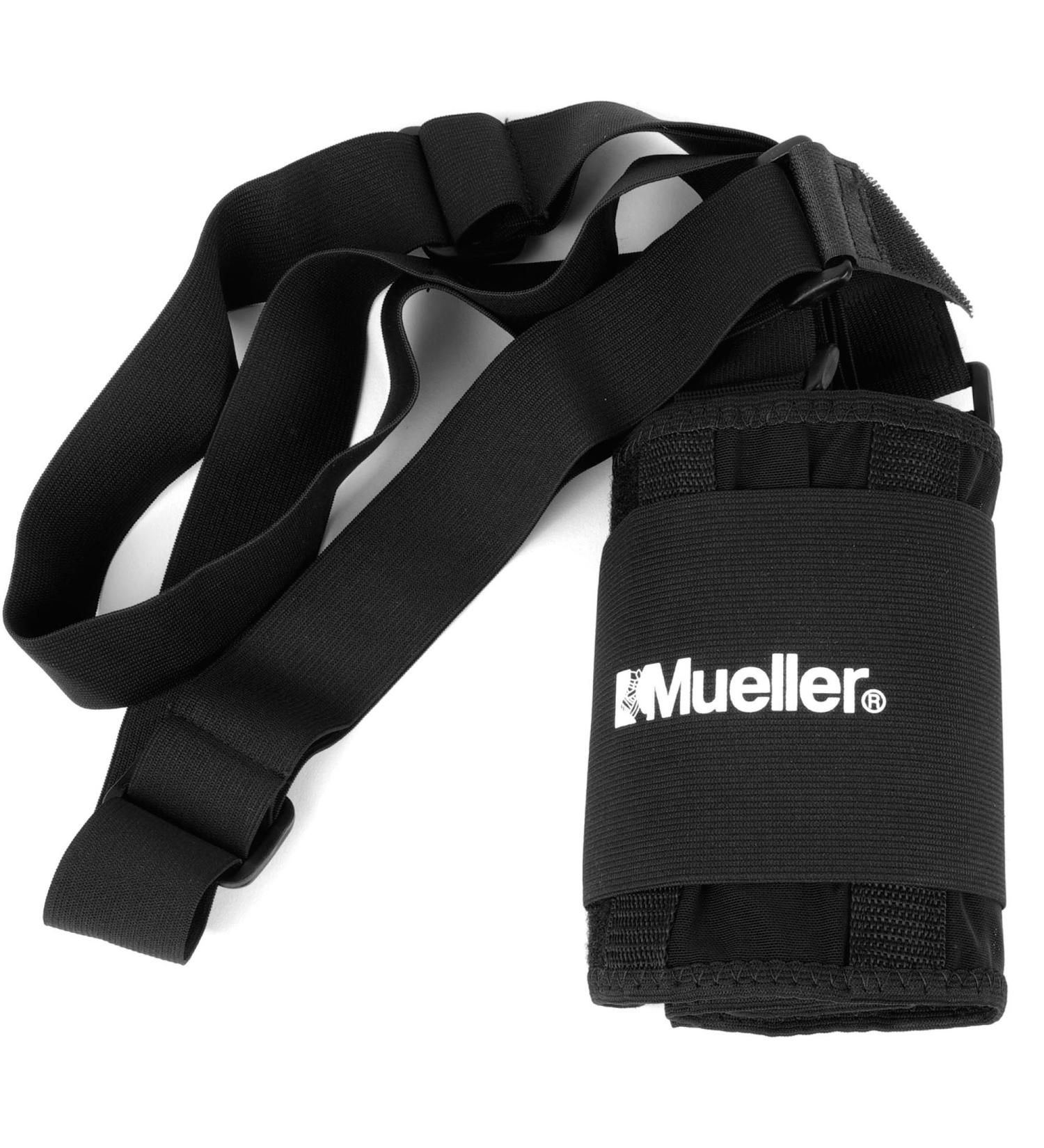 MUELLER Sports Medicine Back Support with Suspenders - Pain Relief Belt for Men & Women Ideal for Strains & Sprains One Size Black - Buy Online on GoSupps.com
