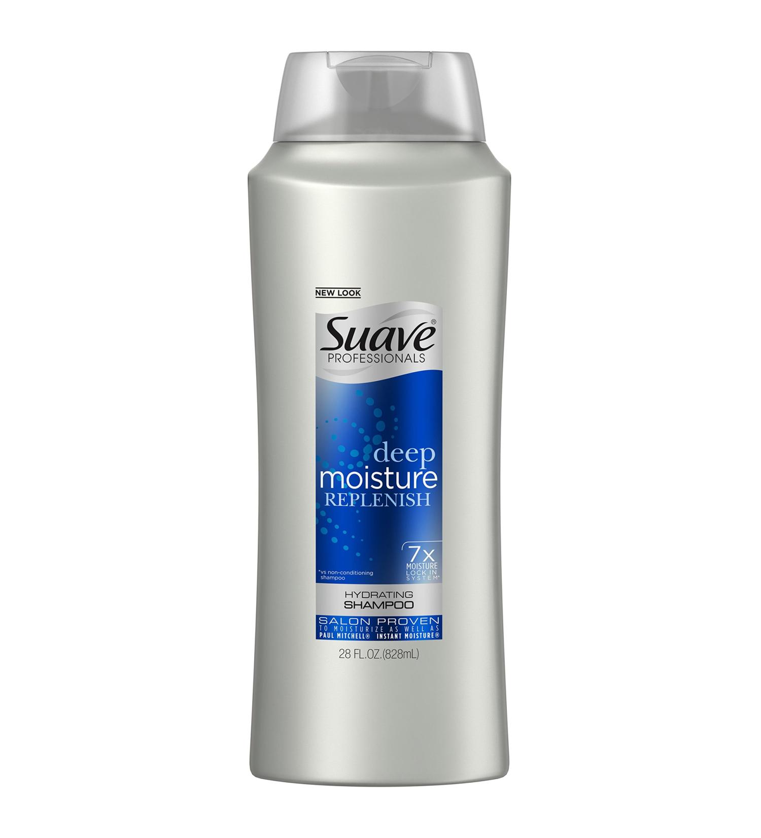 Suave Professionals Deep Moisture Shampoo 28 oz - Hydrating Formula - Buy Online on GoSupps.com