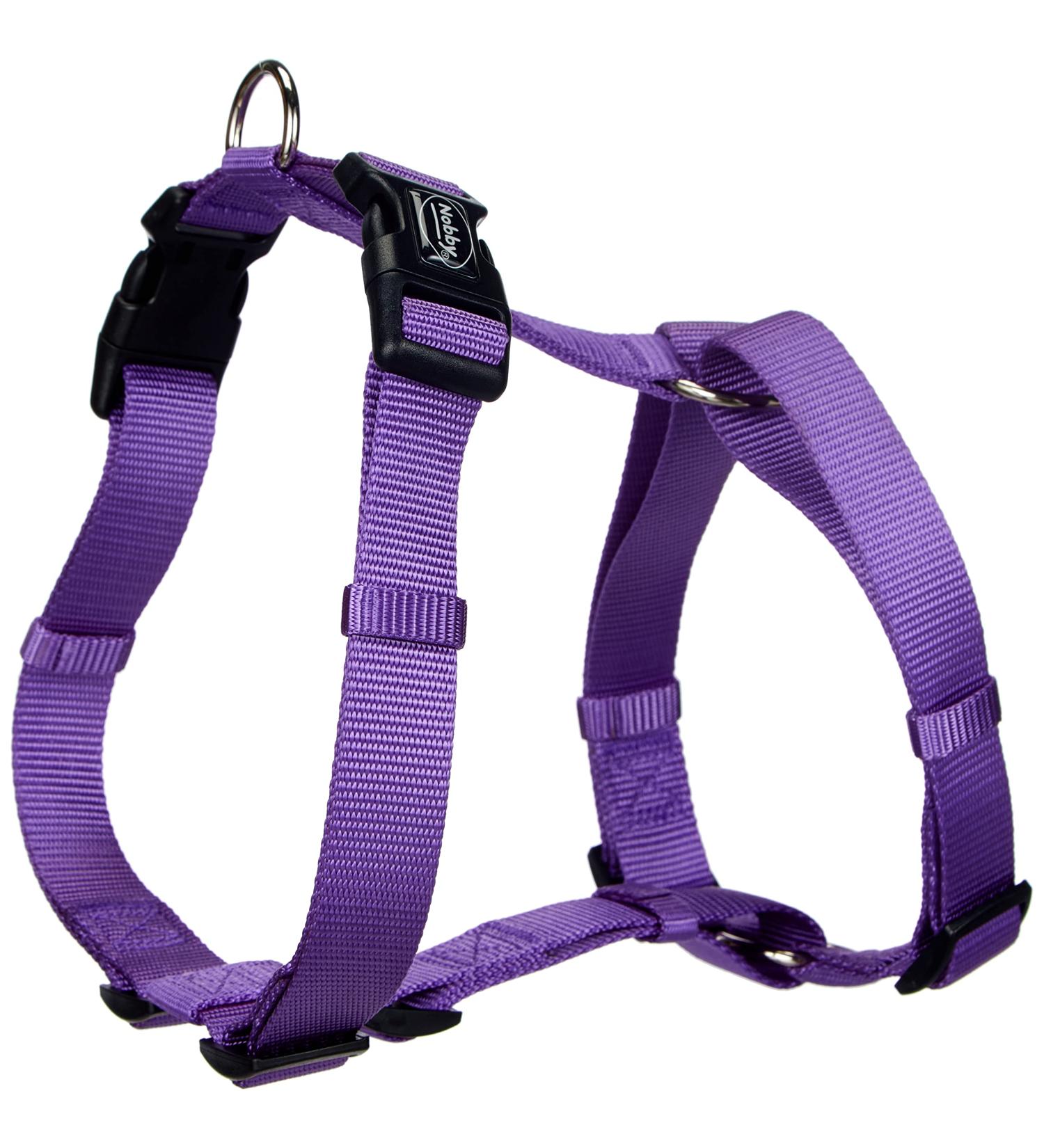 Nobby Harness Classic - Purple 70-90 cm 25 mm Width | Premium Pet Gear for International Shipping - Buy Online on GoSupps.com