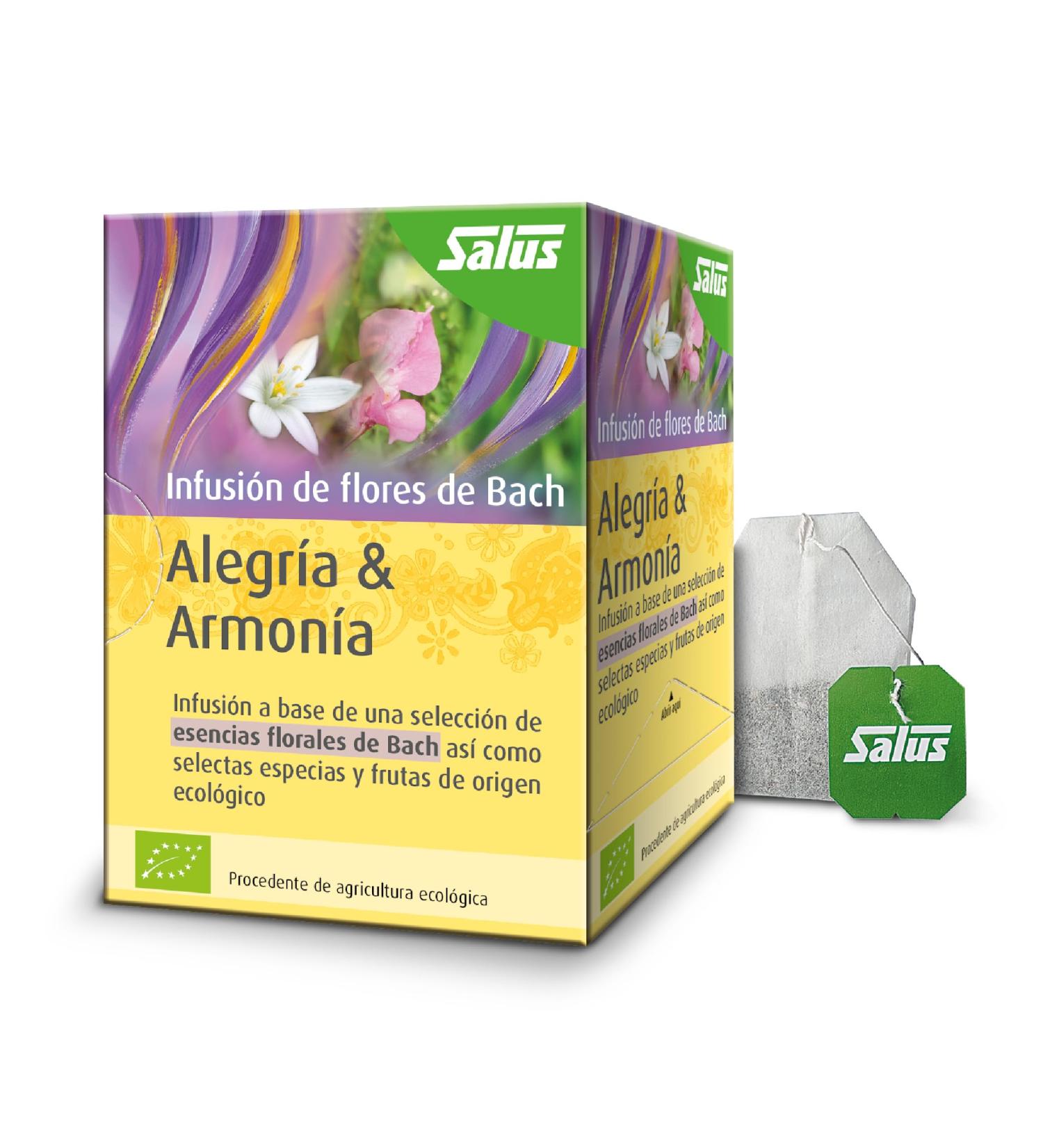  Salus Salus Flowers of Bach Joy & Harmony Infusion - 15 envelopes of 2 g - Buy Online on GoSupps.com
