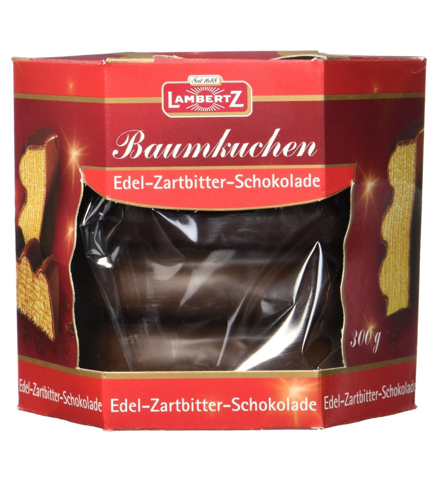 Buy Lambertz Baumkuchen Daring Bitter - 300g | Premium German Cake | International Shipping Available - Buy Online on GoSupps.com
