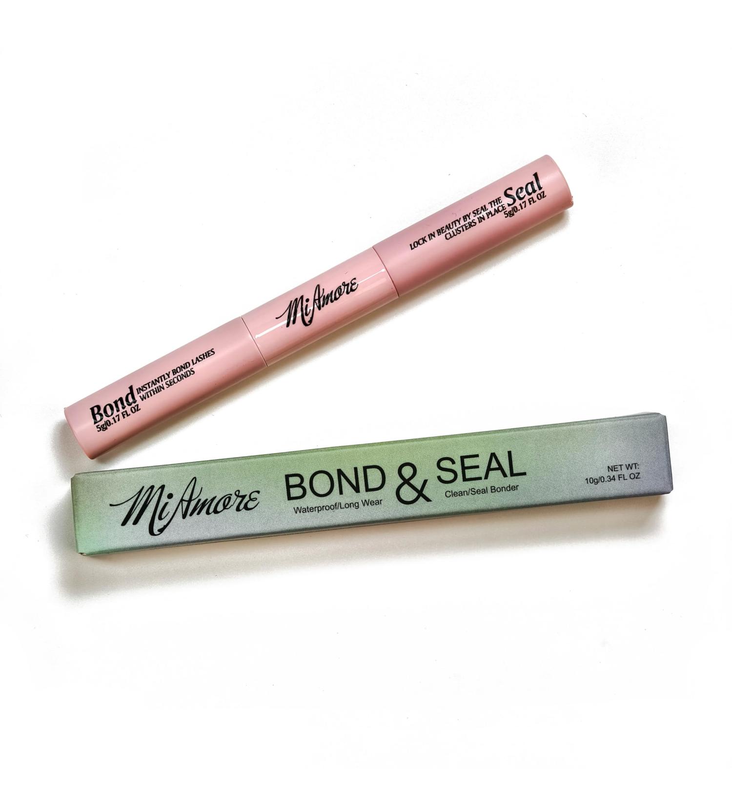 2 in 1 Bond and Seal Eyelash Glue - Waterproof & Long-Lasting for Lash Extensions | Mi Amore Pink Eyelash Glue - Buy Online on GoSupps.com