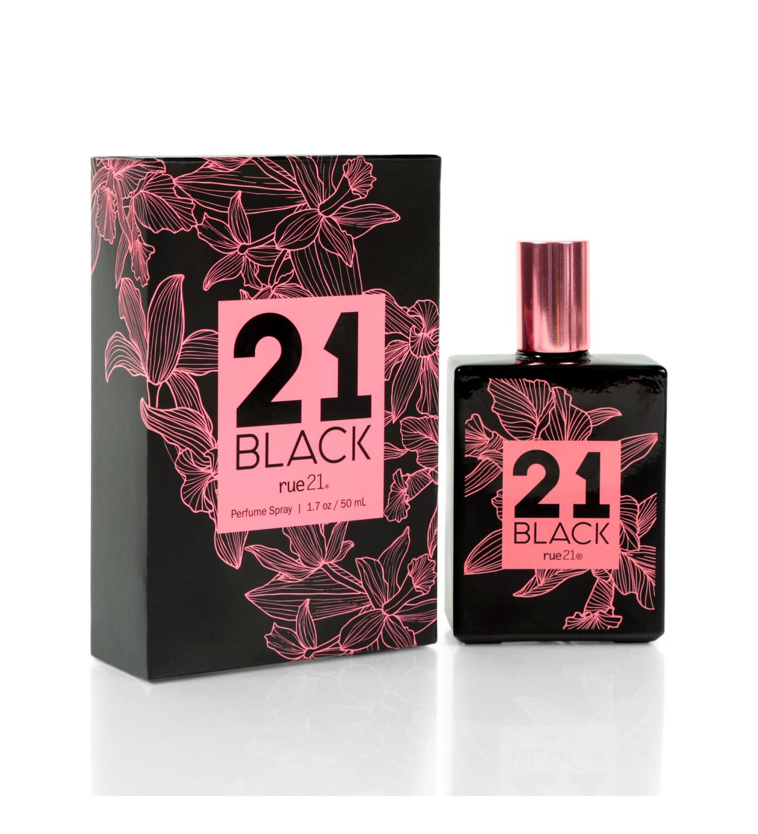 Rue 21 21 Black Eau De Parfum Women's Perfume Spray - 1.7 fl oz (50 ml) - Buy Online on GoSupps.com
