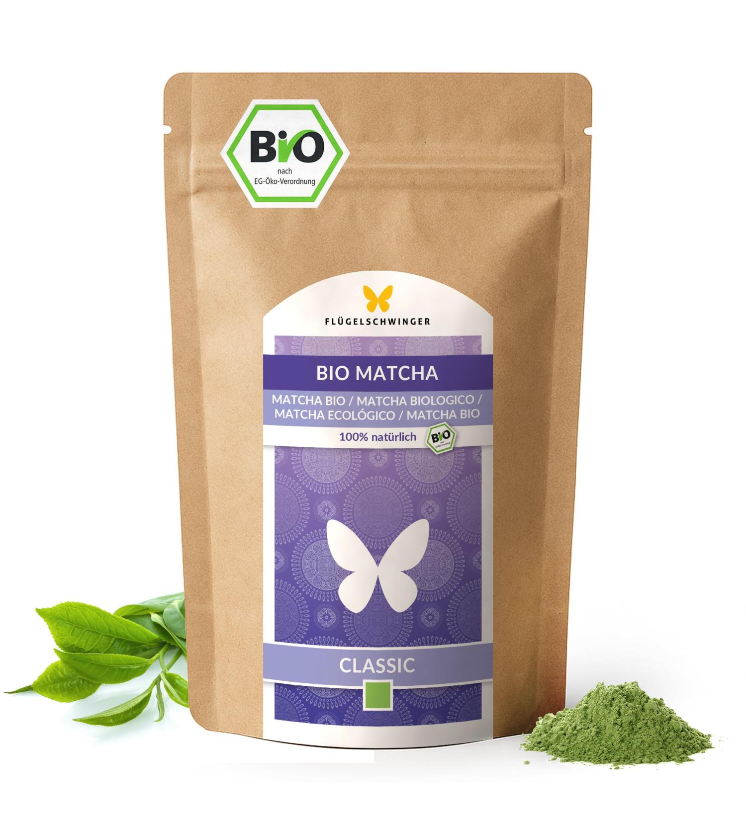 200g de th Matcha BIO CLASSIC sans additifs - Buy Online on GoSupps.com