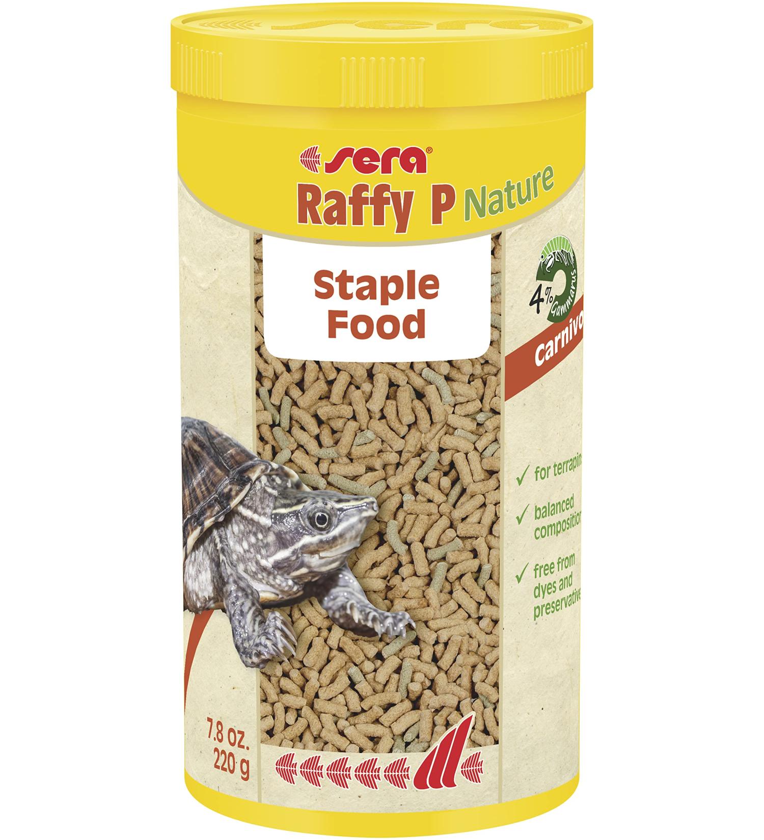 Sera Raffy P Nature 1000ml Balanced Water Turtle Feed | Premium German Formula | Herb & Animal Ingredients - Buy Online on GoSupps.com