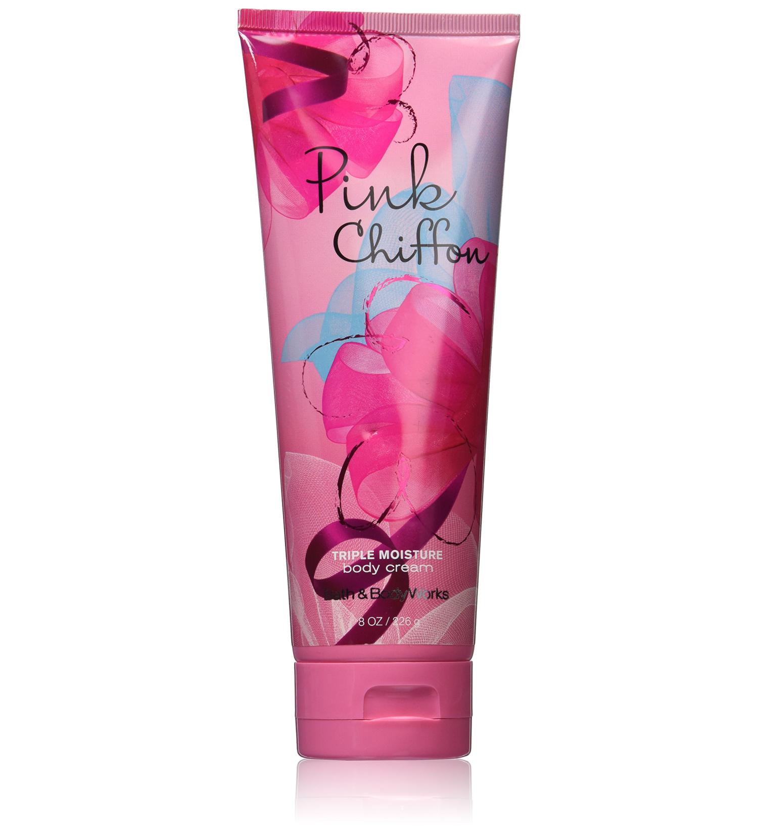 Buy Bath & Body Works Pink Chiffon 8.0 oz Triple Moisture Body