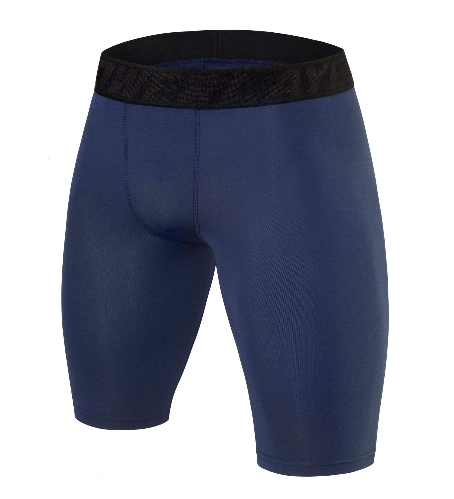 PowerLayer Boys' Compression Base Layer Thermal Skins Shorts - Navy Eclipse (12-14 Years) - Buy Online on GoSupps.com