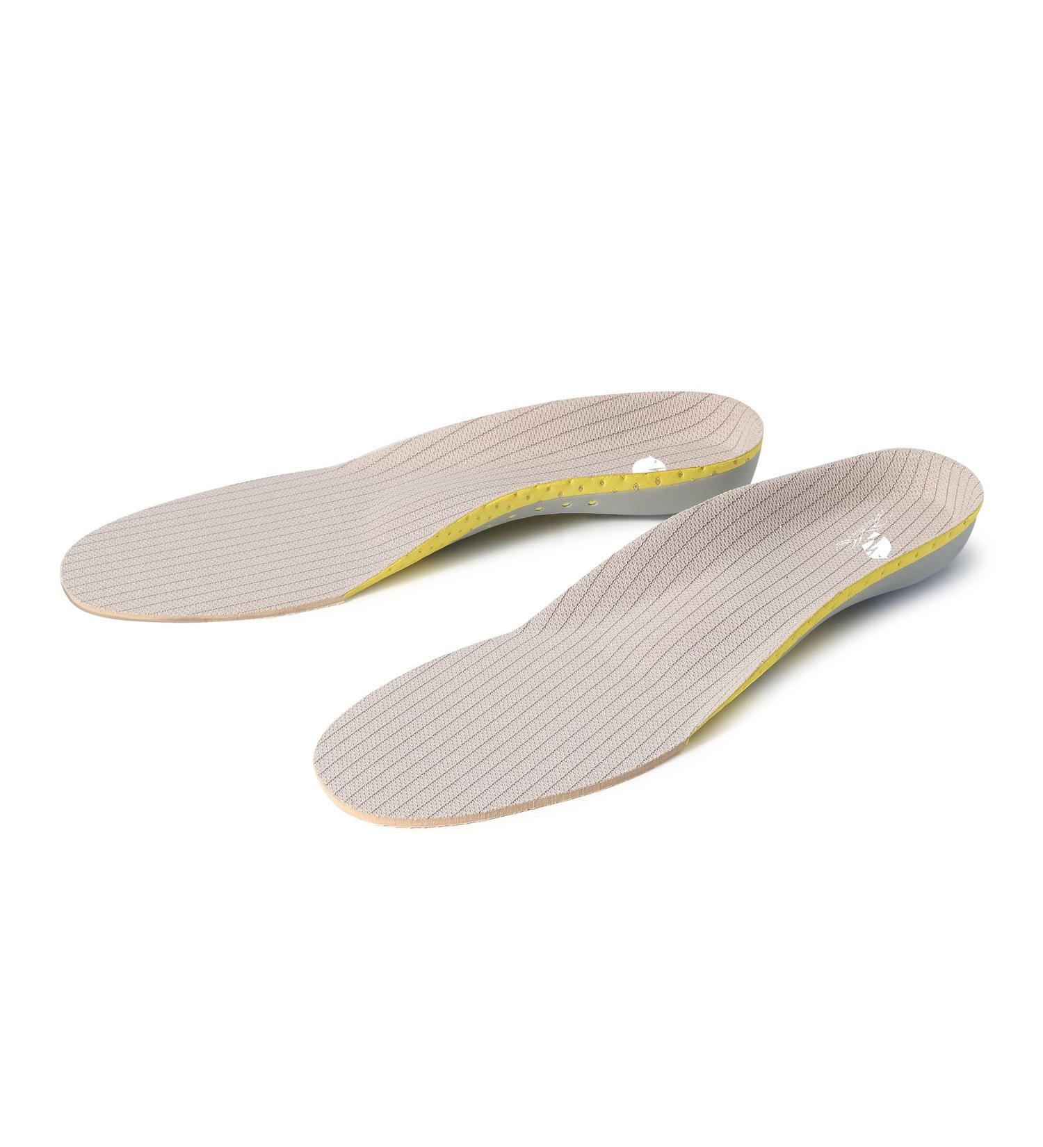 Bravindew Men's Gel Cushion Shoe Inserts - Arch Support & Anti-Fatigue Insoles (Gray) | Sizes 8-14 - Buy Online on GoSupps.com