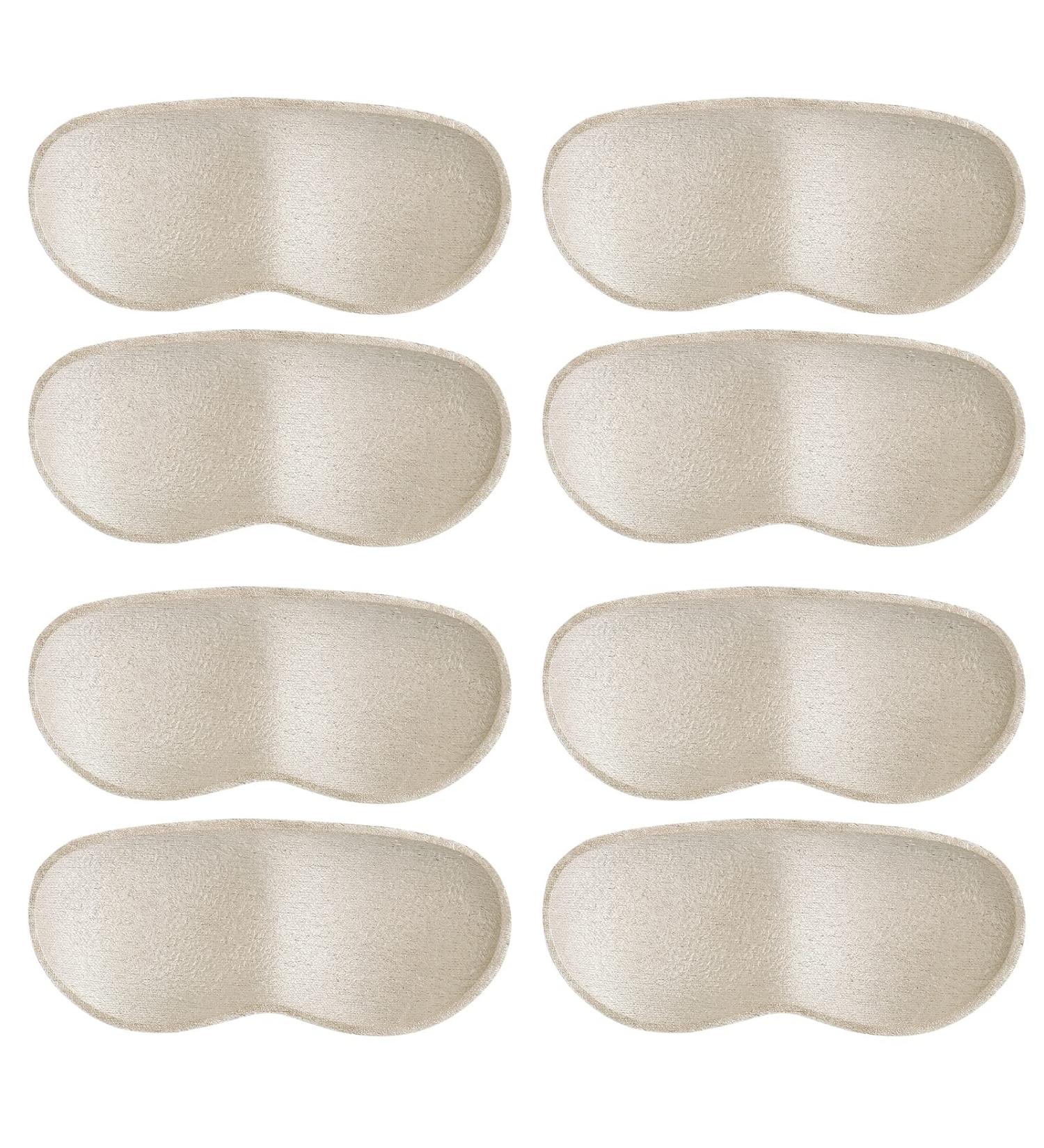 Heel Grips Liner Cushions Inserts for Loose Shoes Heel Pads for Shoes That are Too Big Heel Grips Heel Cushions Inserts for Womens Shoes (Beige - 4 Pairs)