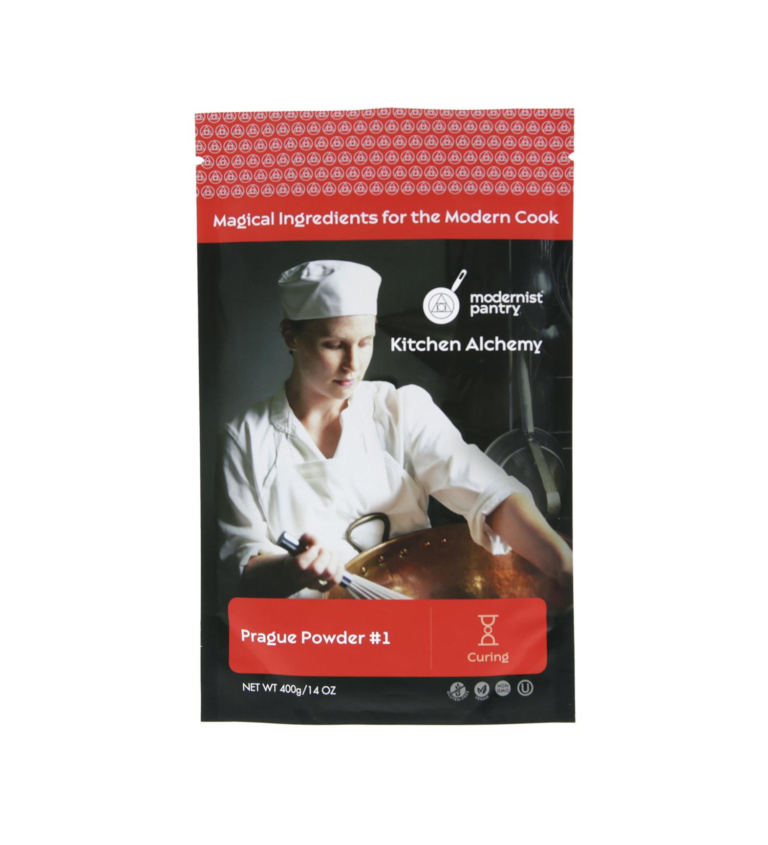 Pure Prague Powder #1 Insta Cure #1 DQ Pink Curing Salt 400g/14oz - Non-GMO, Gluten-Free, OU Kosher Certified - Buy Online on GoSupps.com