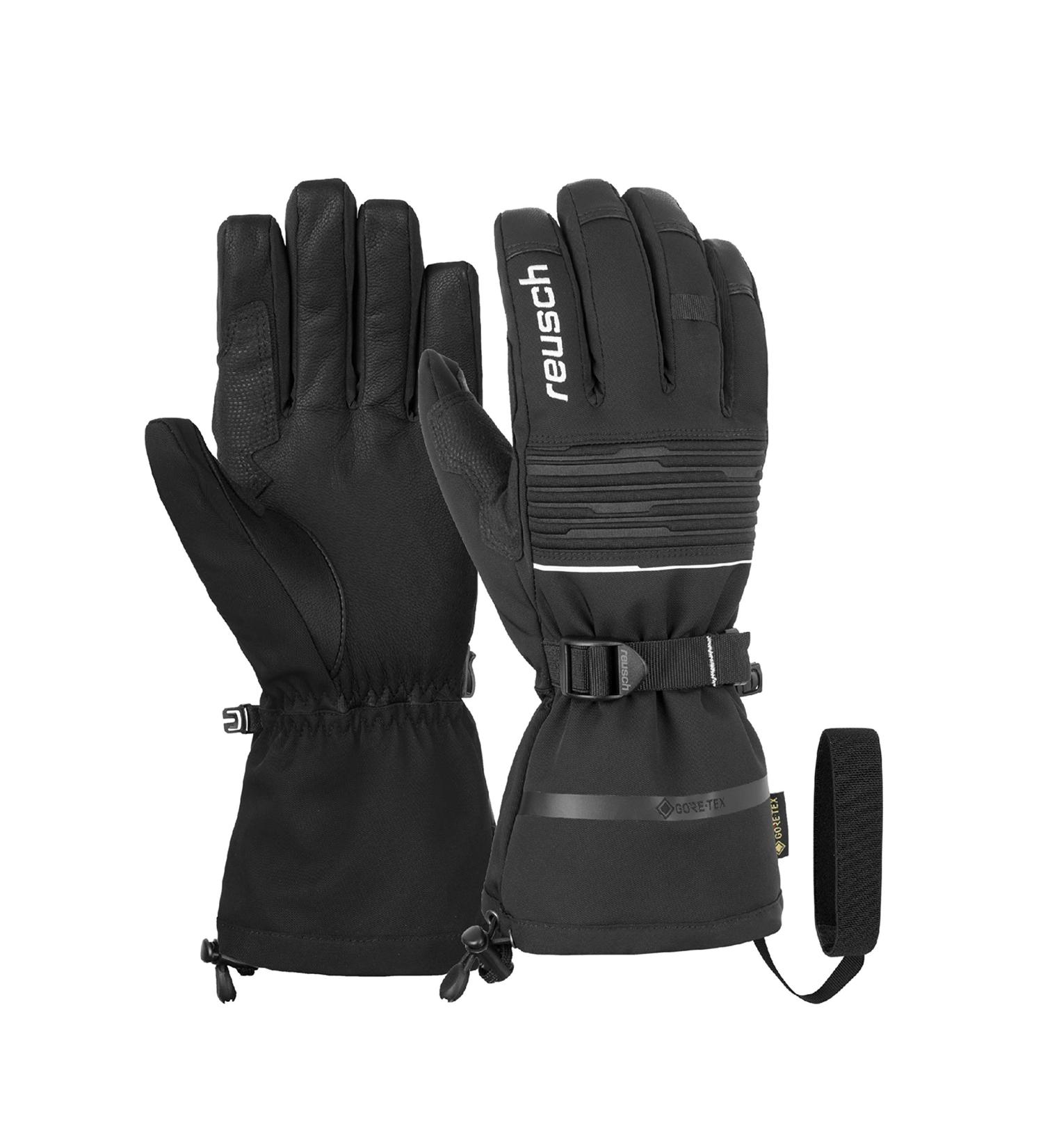 Reusch Men's Isidro GTX Gloves - Black/White Size 10.5 | Premium Winter Gear for Ultimate Warmth & Protection - Buy Online on GoSupps.com