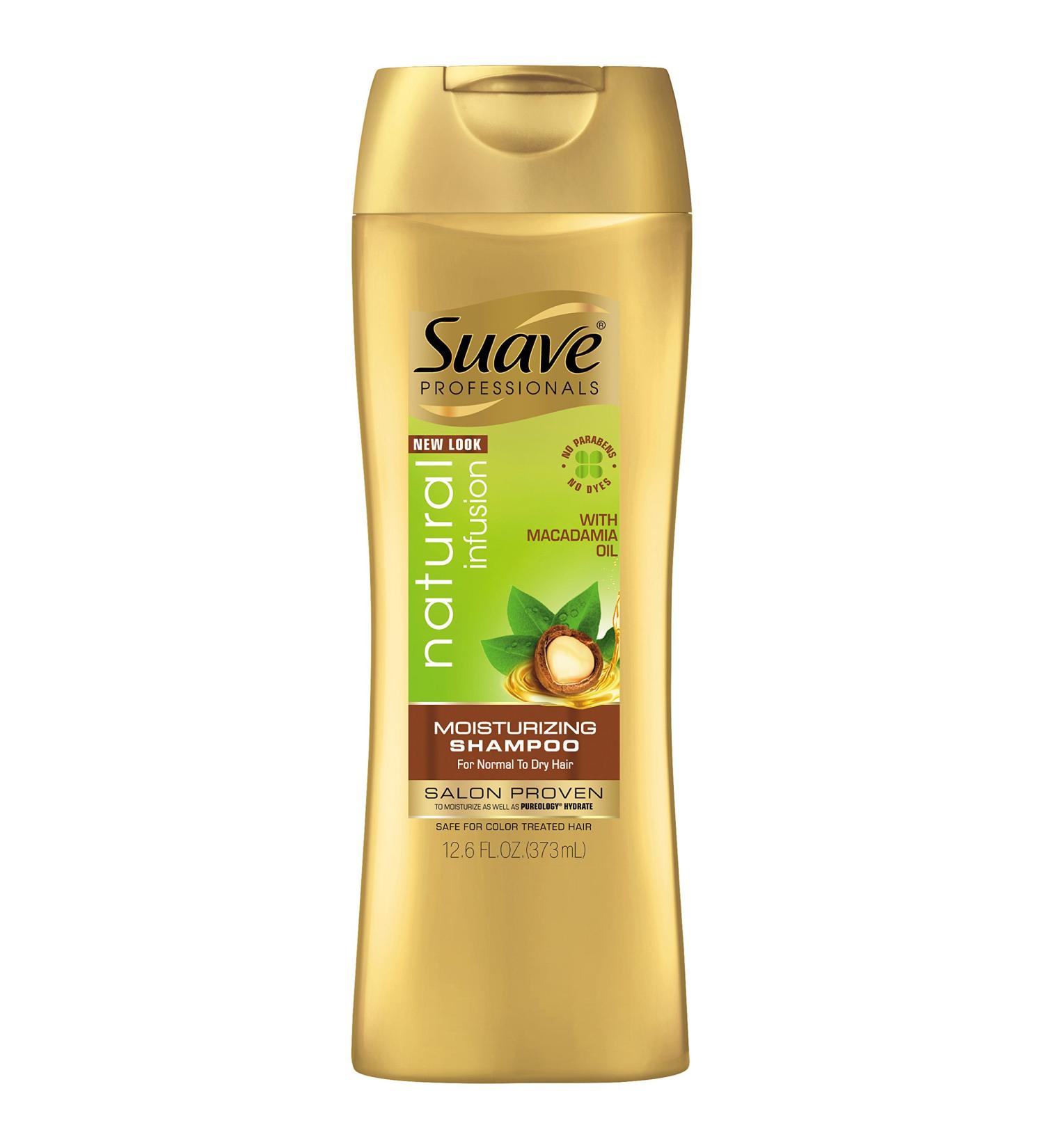 Suave Professionals Shampoo Natural Infusion Macadamia 12.6 Fl Oz (Pack of 1)