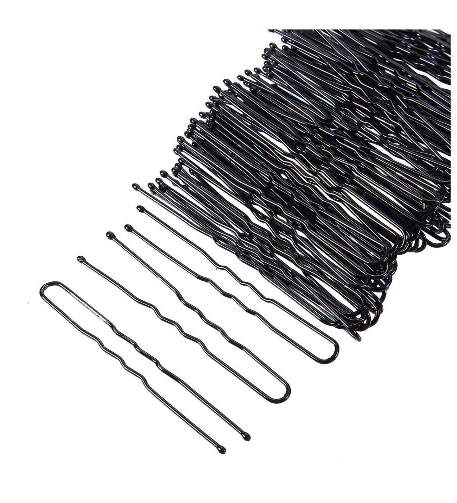 540-Count Black U-Shaped Hairpins - 2 Inches | Hair Clips for Updo Hairstyles & Styling - Buy Online on GoSupps.com