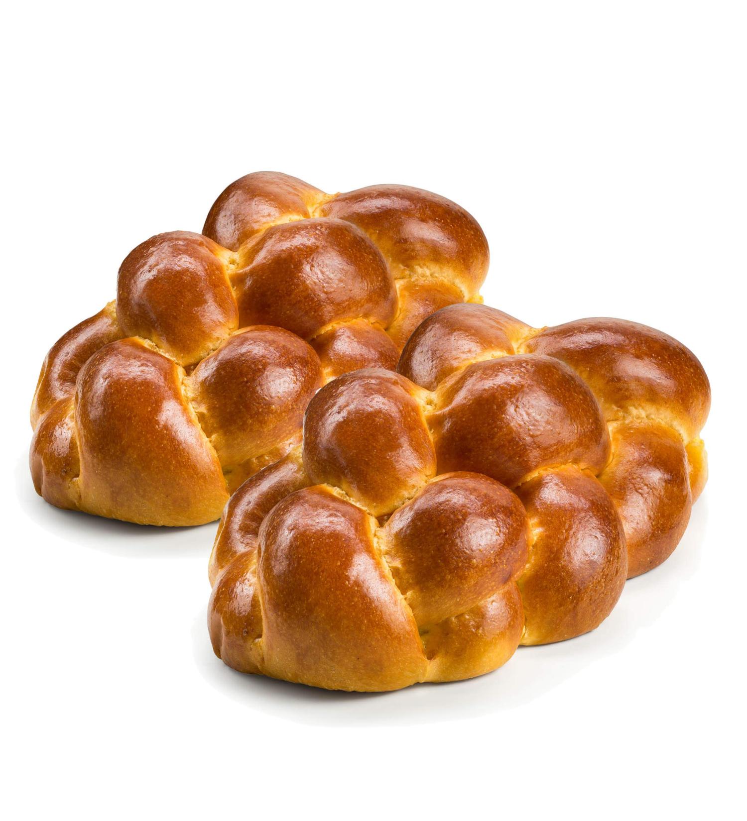 Stern's Bakery Kosher Challah Bread-15oz | Traditional Braided Challah | Fresh & Delicious | Perfect for Shabbat & Holidays | 2-Day Shipping | 2 Challah Breads Per Pack - Buy Online on GoSupps.com