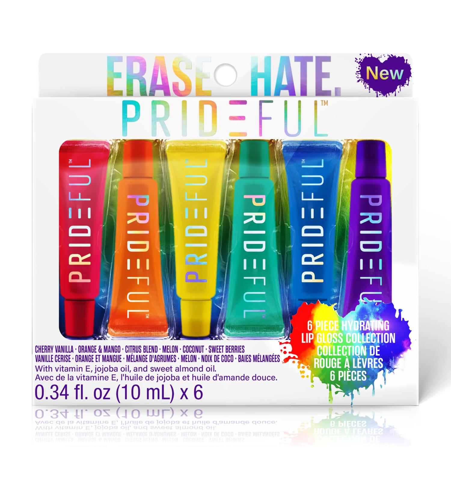 Prideful 6pk Lip Gloss Set - Vibrant Colors for a Bold Look - Buy Online on GoSupps.com