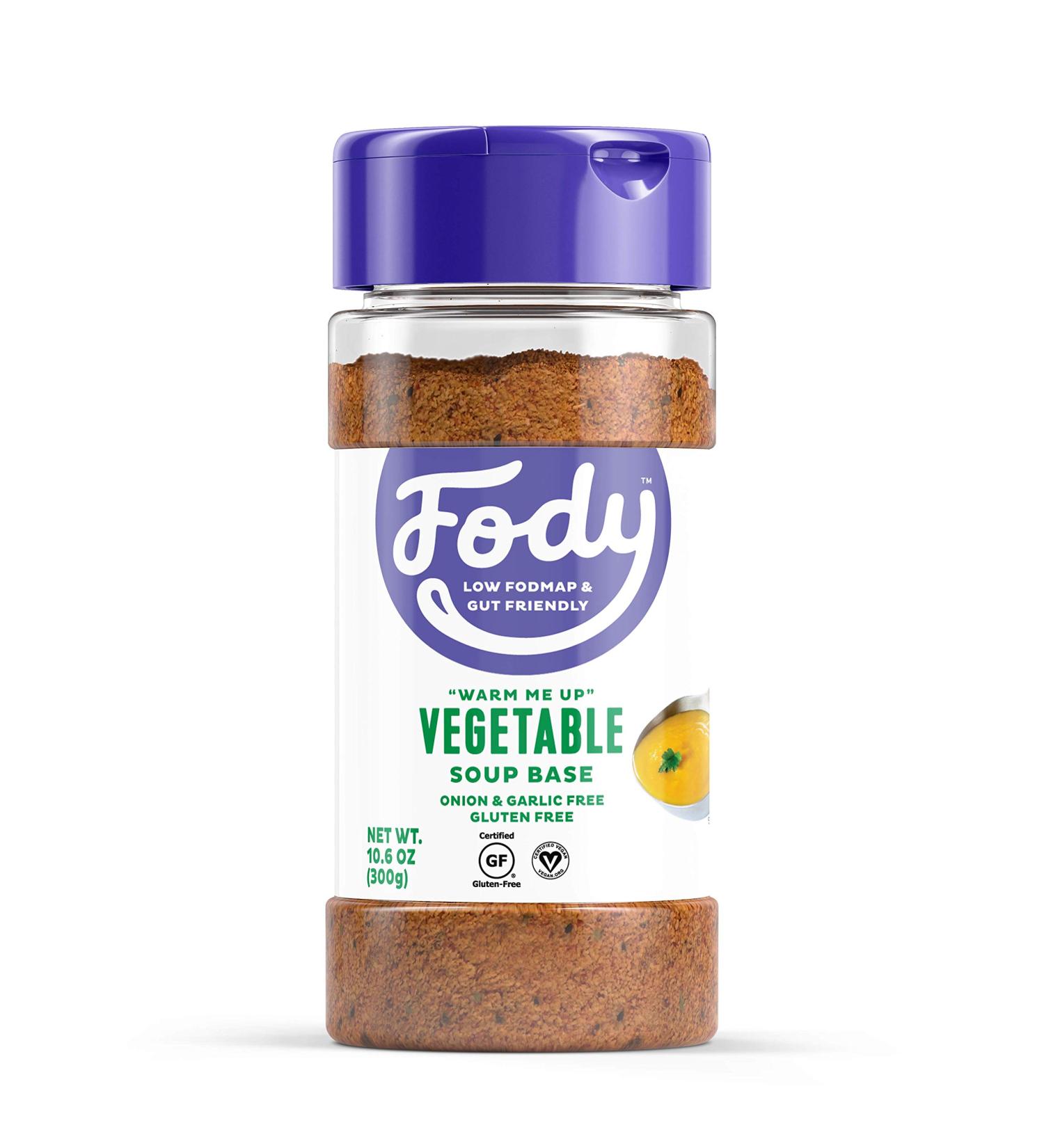 Fody Foods Vegetable Soup Base | Low FODMAP Certified | Gut Friendly, IBS Kitchen Staple | Gluten & Lactose Free | 10.6oz - Buy Online on GoSupps.com