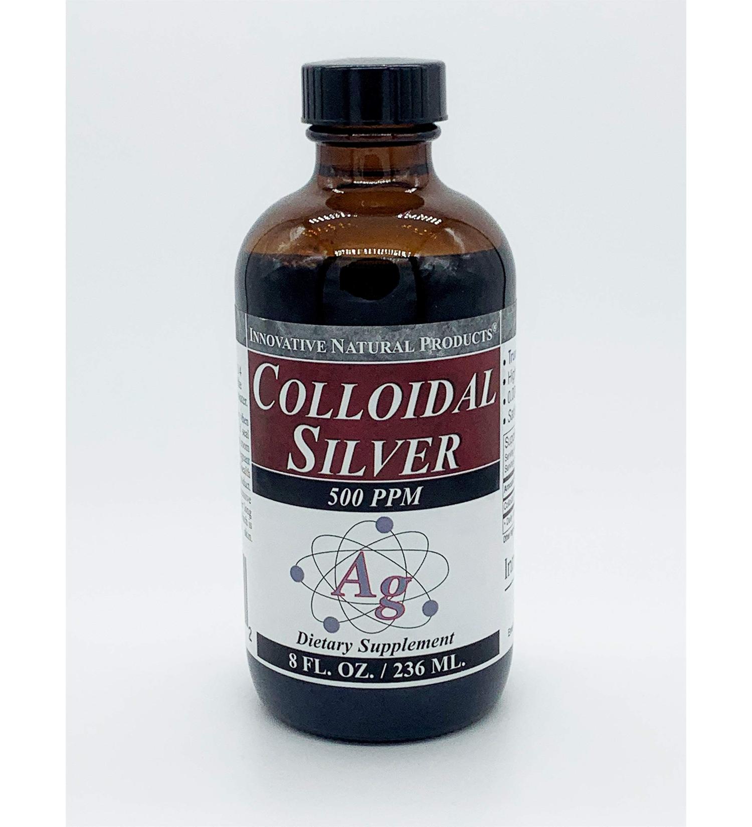 Colloidal Silver High Potency 500 ppm 8 Ounces