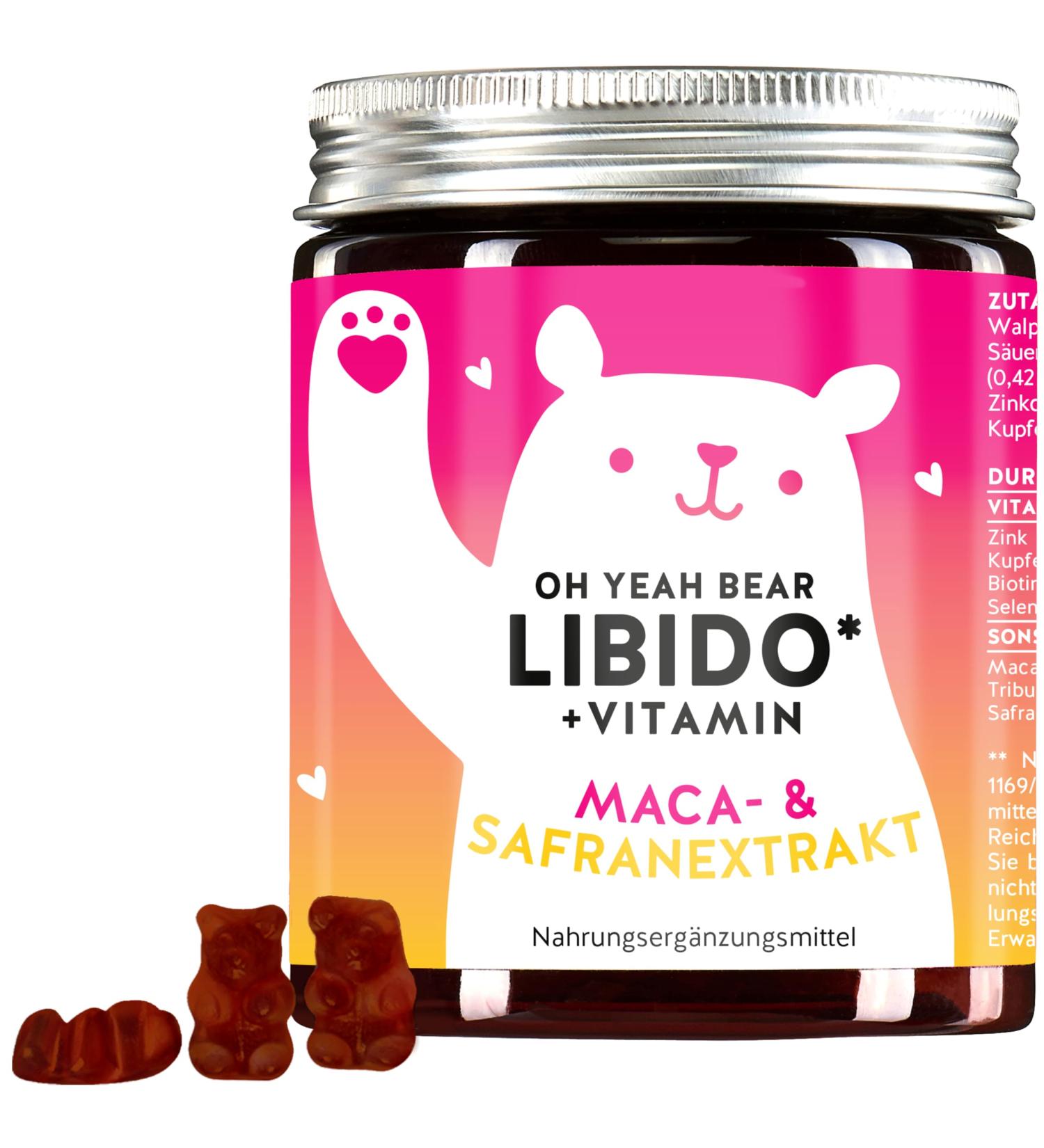 Maca Complex - High-Dose Maca Selenium Saffron Extract & Tribulus - 60 Vegan Gummies - Boost Vitality & Wellness - Buy Online on GoSupps.com