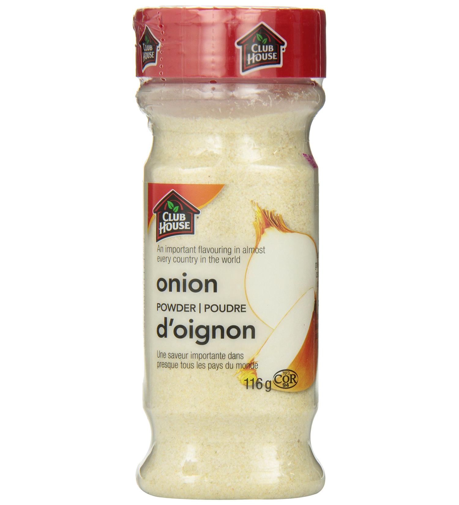 Club House Quality Natural Herbs & Spices Onion Powder 116g - Buy Online on GoSupps.com