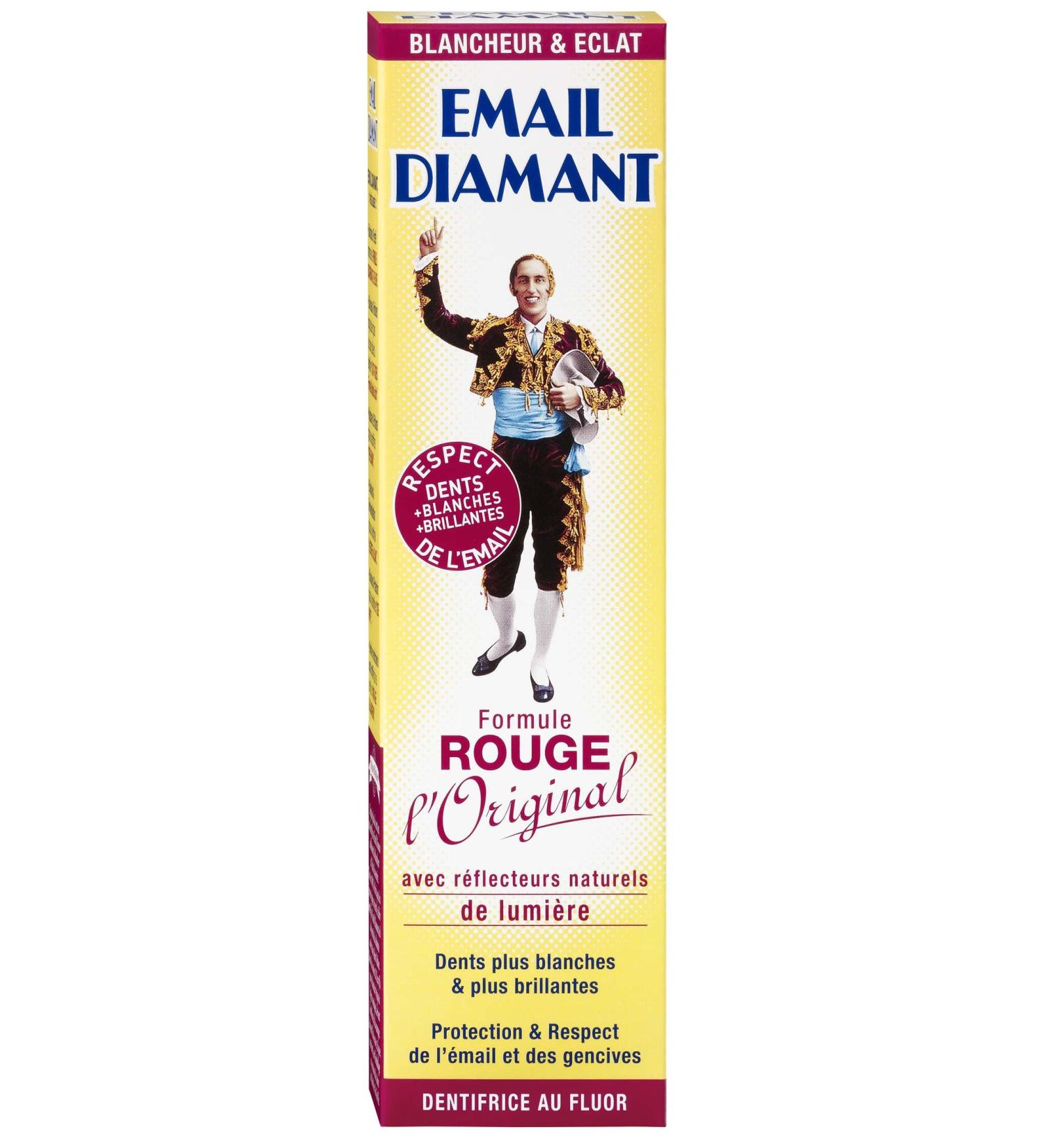 Email Diamant - 502050 - Toothpaste Blancher red formula 50 ml 3 pieces