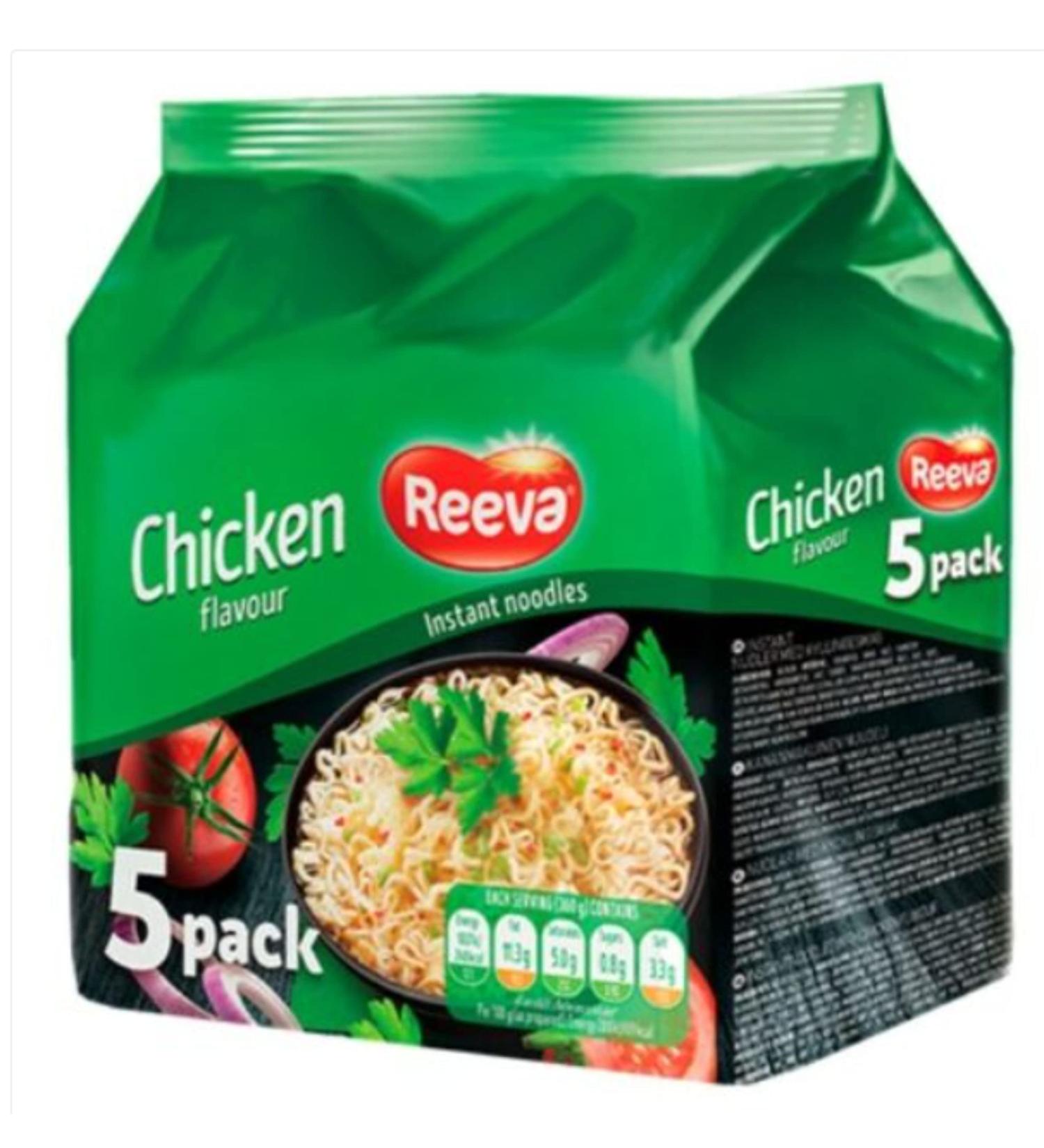 Chicken Flavour Instant Noodles Reeva 10 pack
