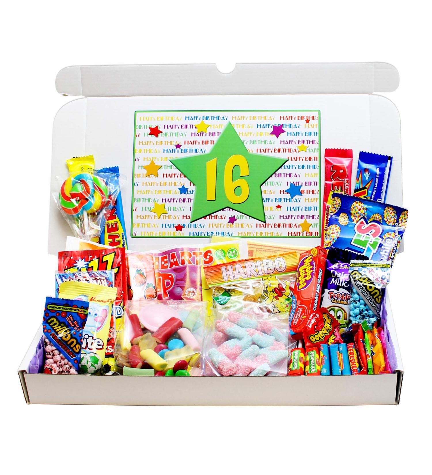 16th Birthday Sweets Gift Box - Buy Online on GoSupps.com