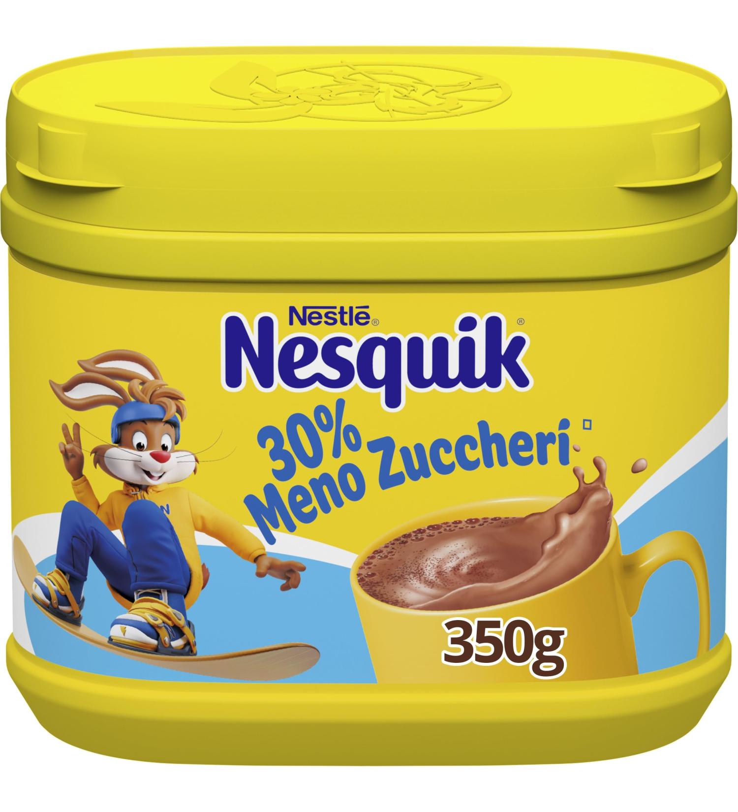  Nesquik Nesquik Instant Drink Mix with Fat-Reduced Cocoa 30% Less Sugar 350g - Buy Online on GoSupps.com