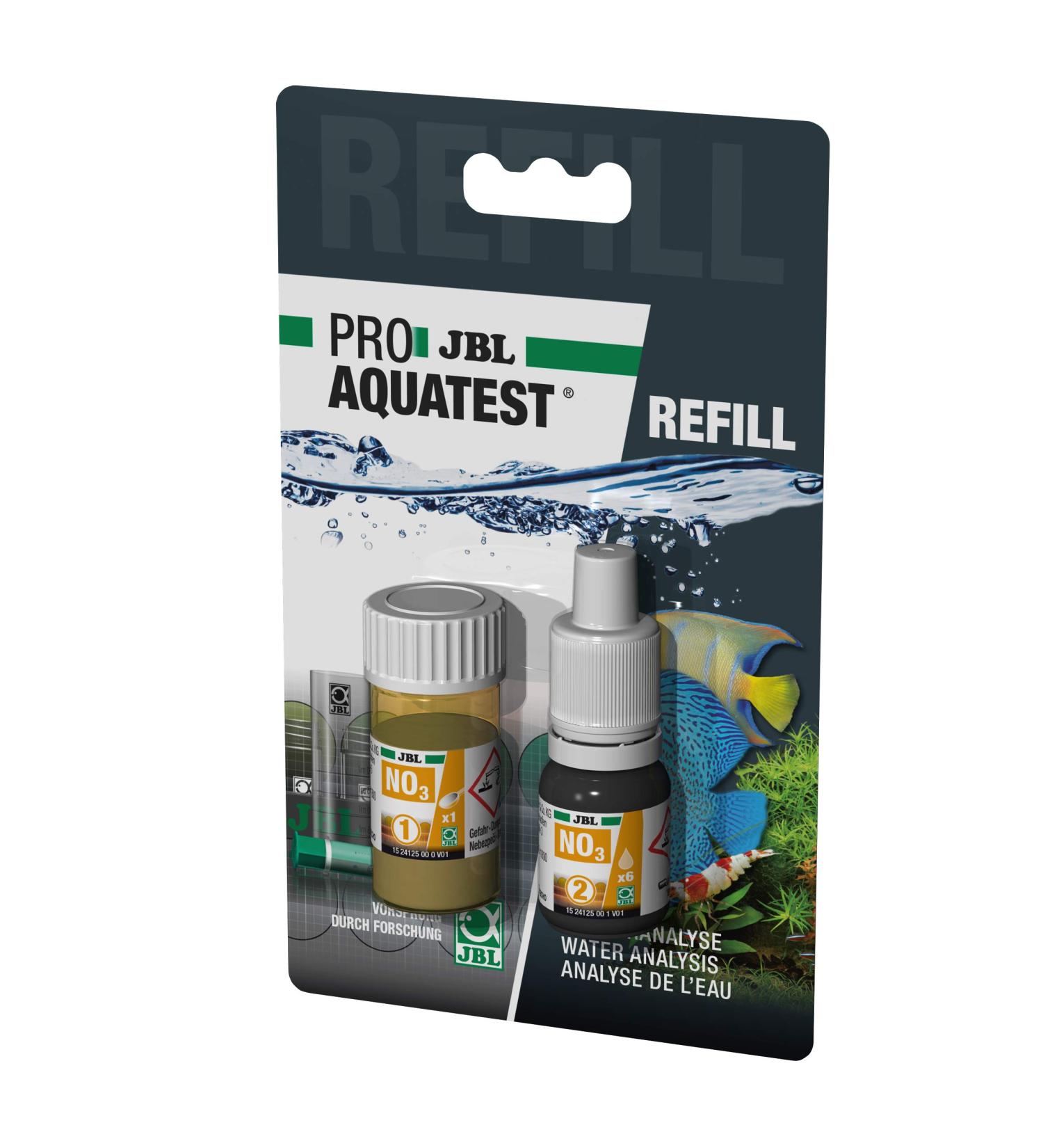 JBL Water Test Fulfillment - Proaqua No3 Nitrate Refill for Aquariums & Ponds | 2 Pieces - Buy Online on GoSupps.com