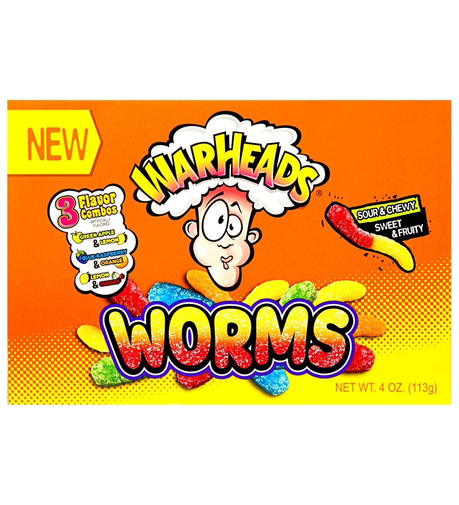 Warheads Warheads Worms (12 x 113g)