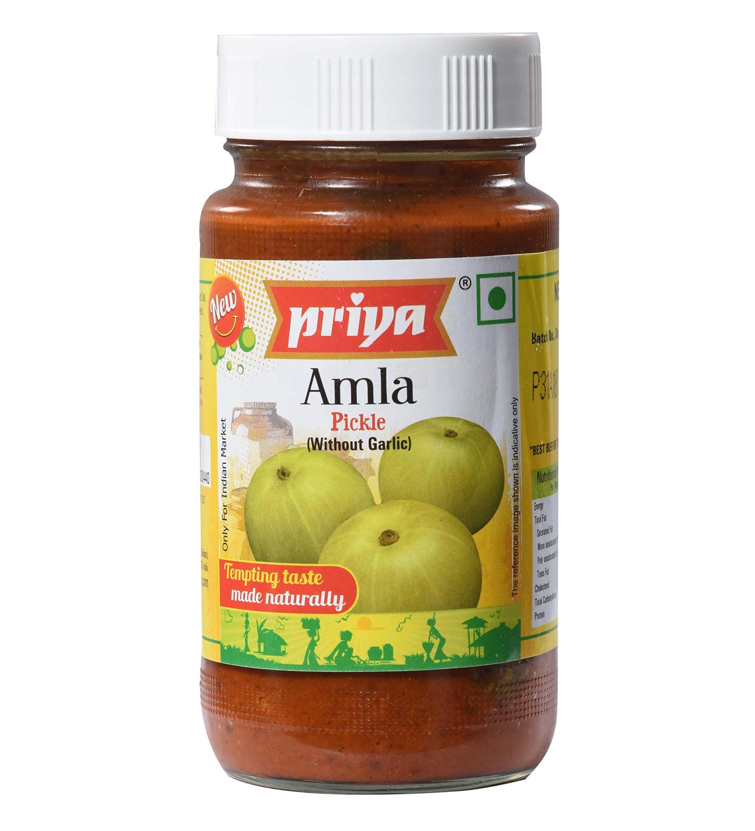Priya Amla Pickle 300g - Buy Online on GoSupps.com