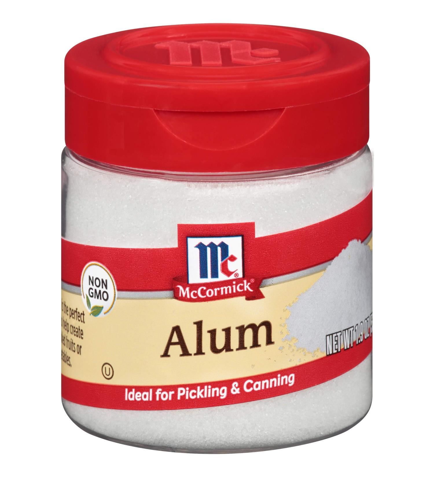 McCormick Alum 1.9 oz - Authentic Spice for Cooking and Pickling - Buy Online on GoSupps.com