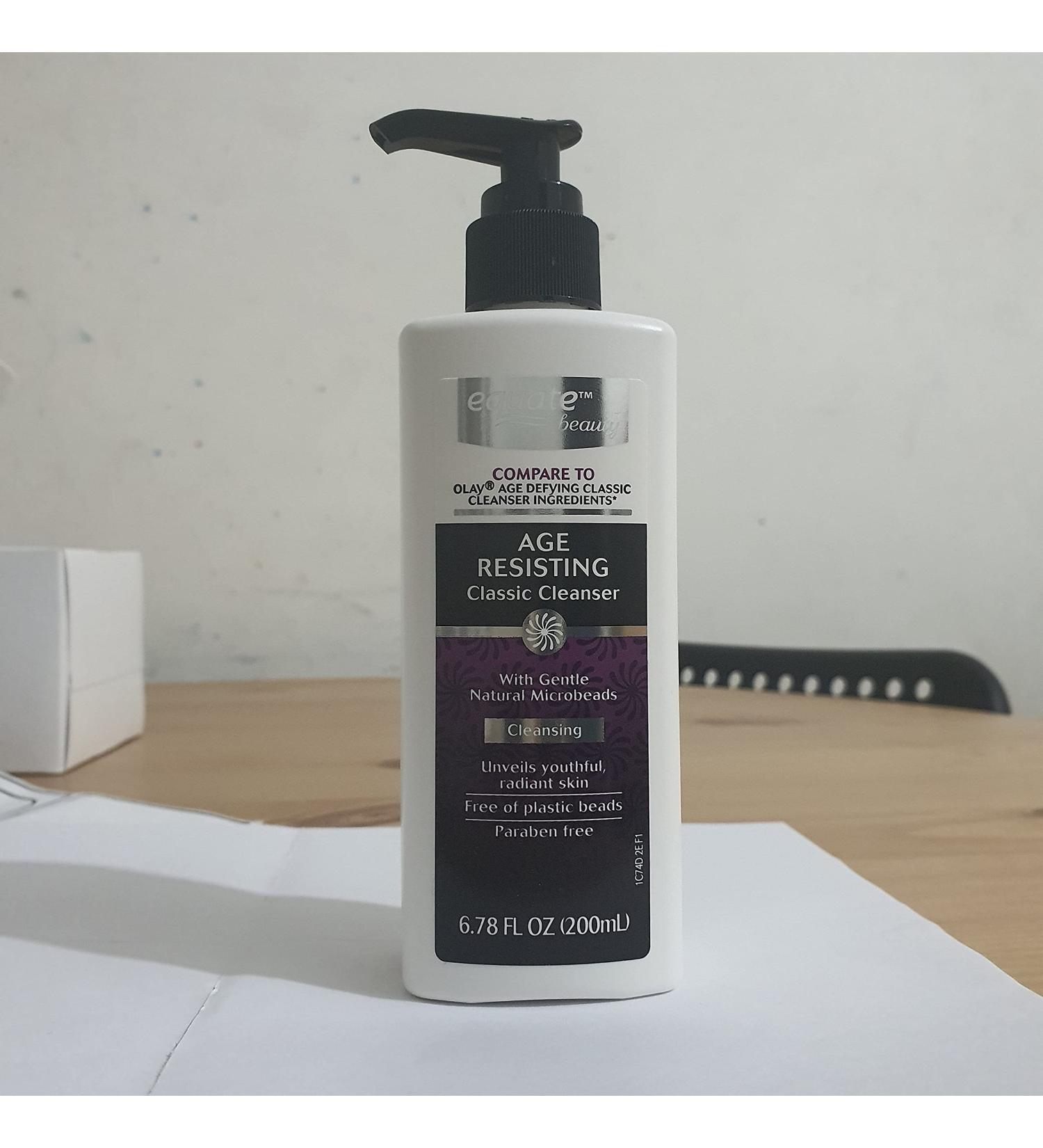 EQUATE Age Resisting Classic Cleanser Compare to Olay Age Defying Classic Cleanser Ingredients