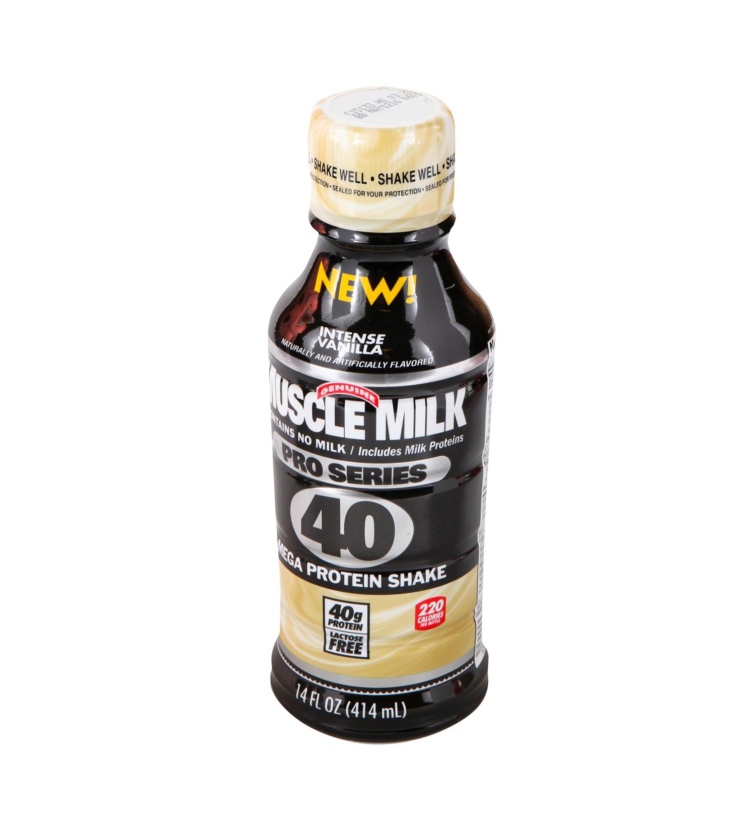 Shop Muscle Milk Pro Series Intense Vanilla - 14 Fl Oz | Best International Shipping - Buy Online on GoSupps.com