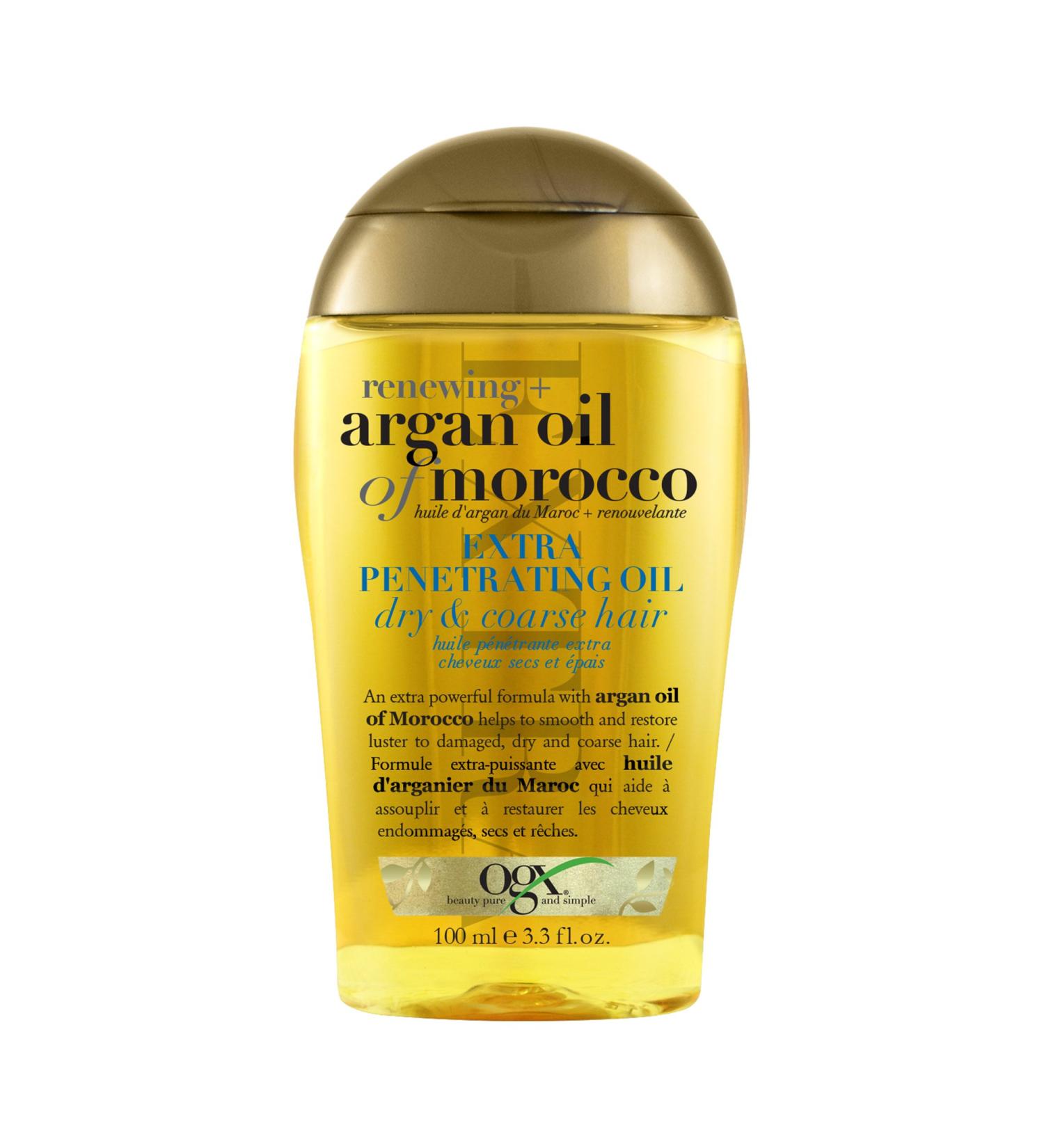 Buy OGX Renewing Argan Oil of Morocco Extra Penetrating Oil 100ml - Best for Hair Repair & Hydration | Global Shipping Available - Buy Online on GoSupps.com