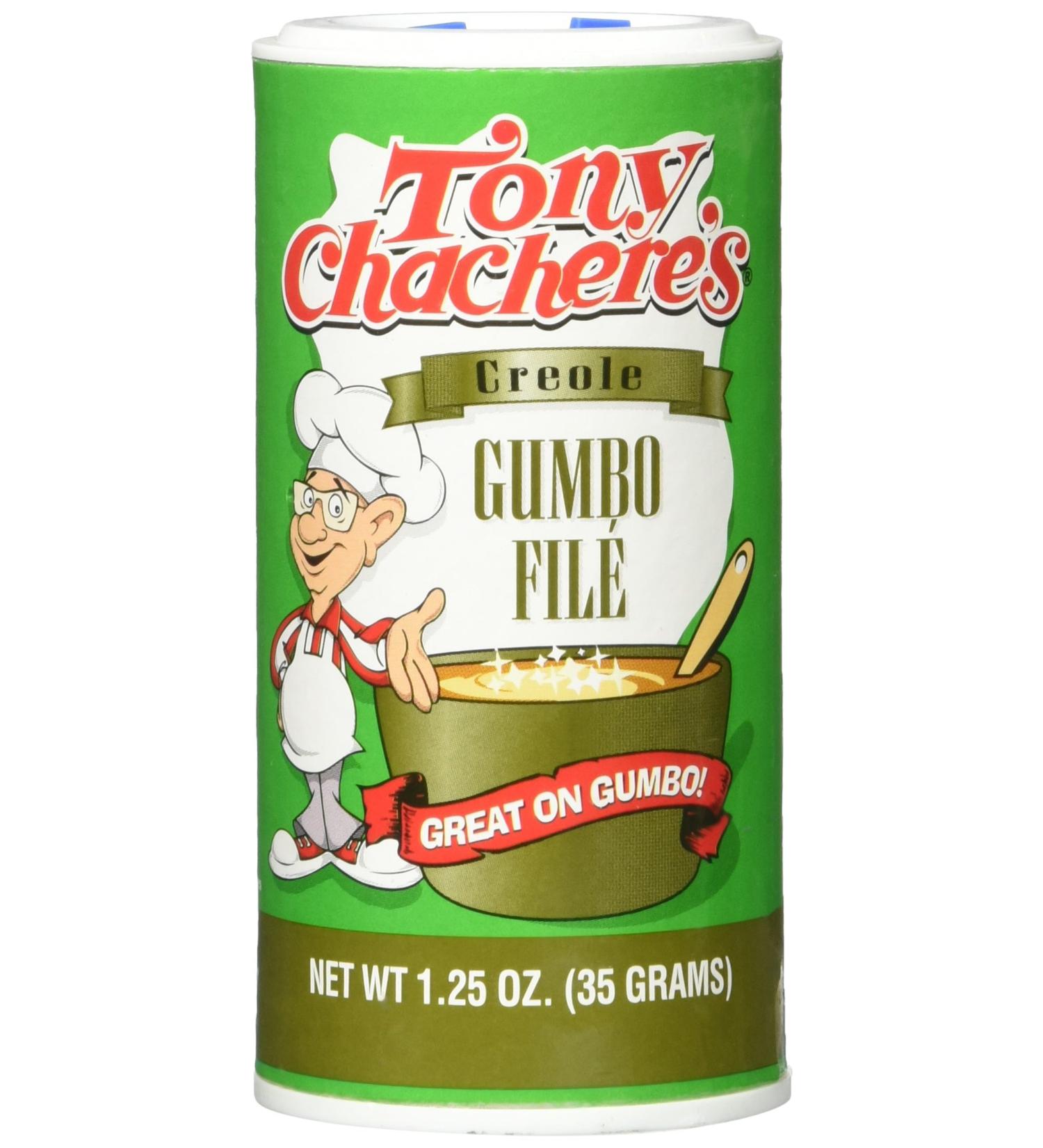 Tony Chachere's Creole Gumbo File' - 1.25 oz 1.25 Ounce (Pack of 1)