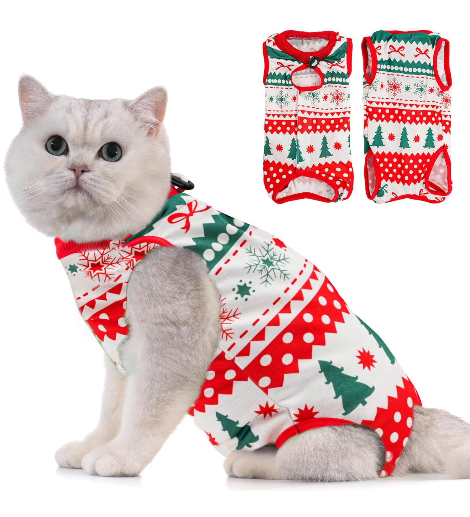 Avont Katzenbody: Post-Op Recovery Suit for Cats | Leak Protection & Comfort for Abdominal Wounds Spay & Castration Perfect for Christmas - Buy Online on GoSupps.com
