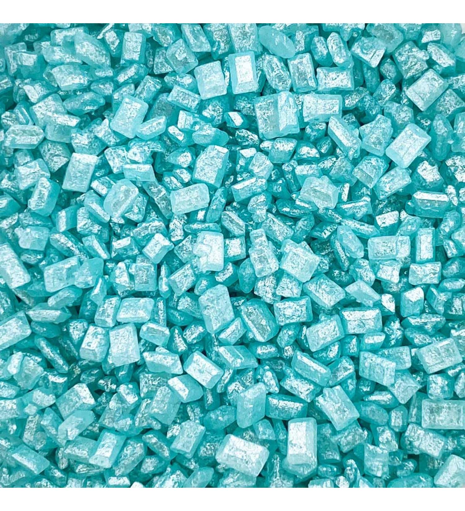 Glimmer Sugar Turquoise - Mini Pouch - 30g | Perfect for Cakes & Bakes - Turquoise Glimmer Sugar for a Single Bake - Buy Online on GoSupps.com