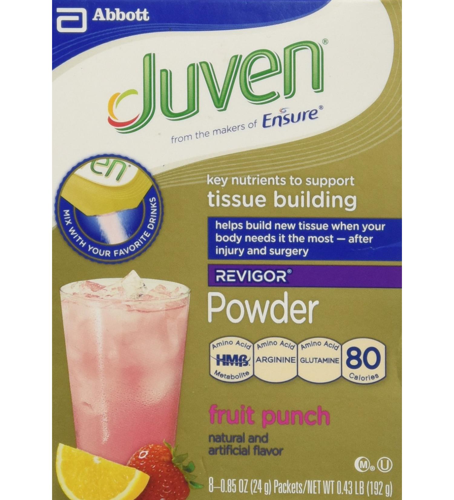Juven Fruit Punch 8-.85oz Packets - Delicious & Nutritious Boost - Buy Online on GoSupps.com