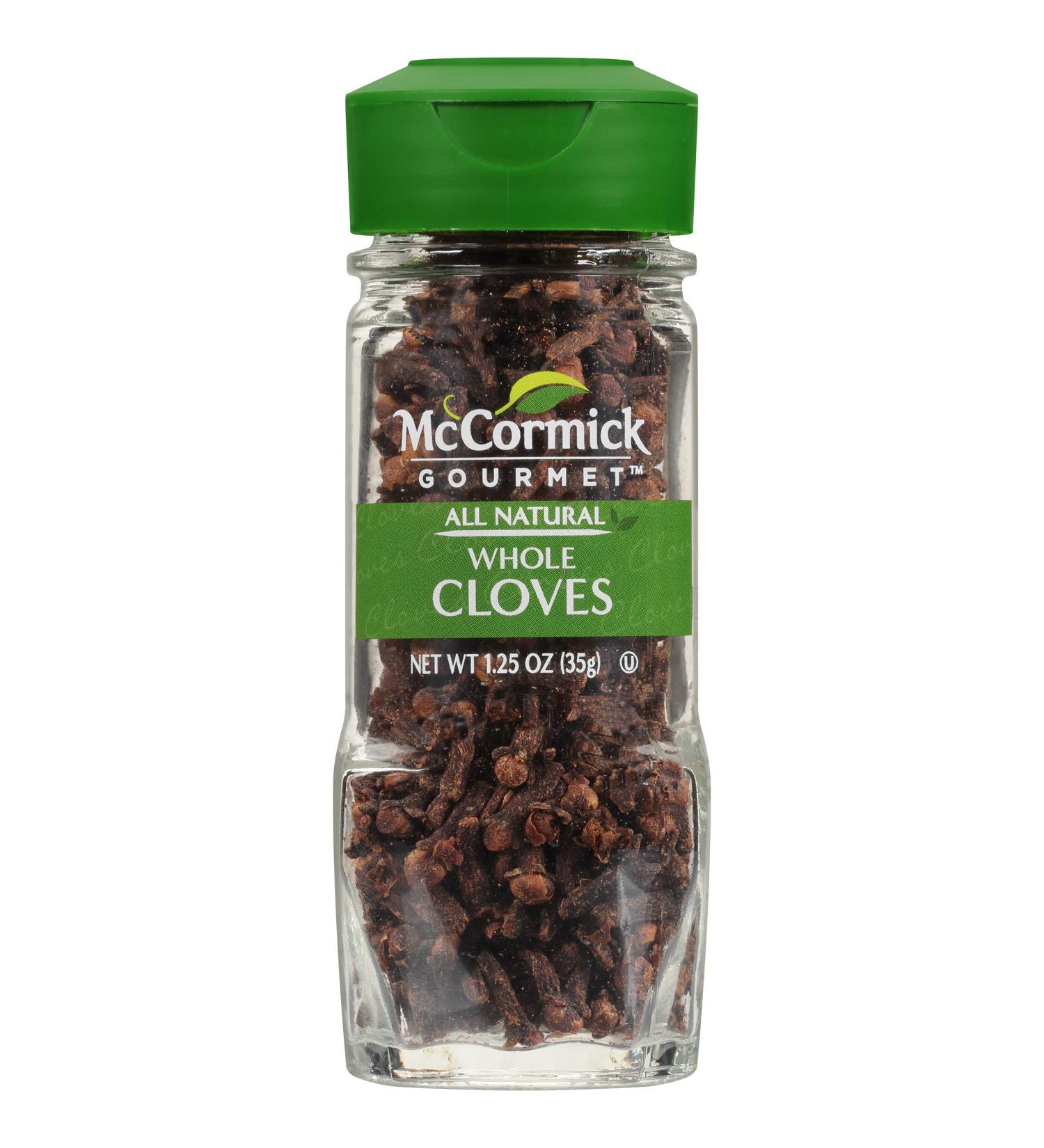 McCormick Gourmet Whole Cloves 1.25 oz - All Natural Spice - Buy Online on GoSupps.com