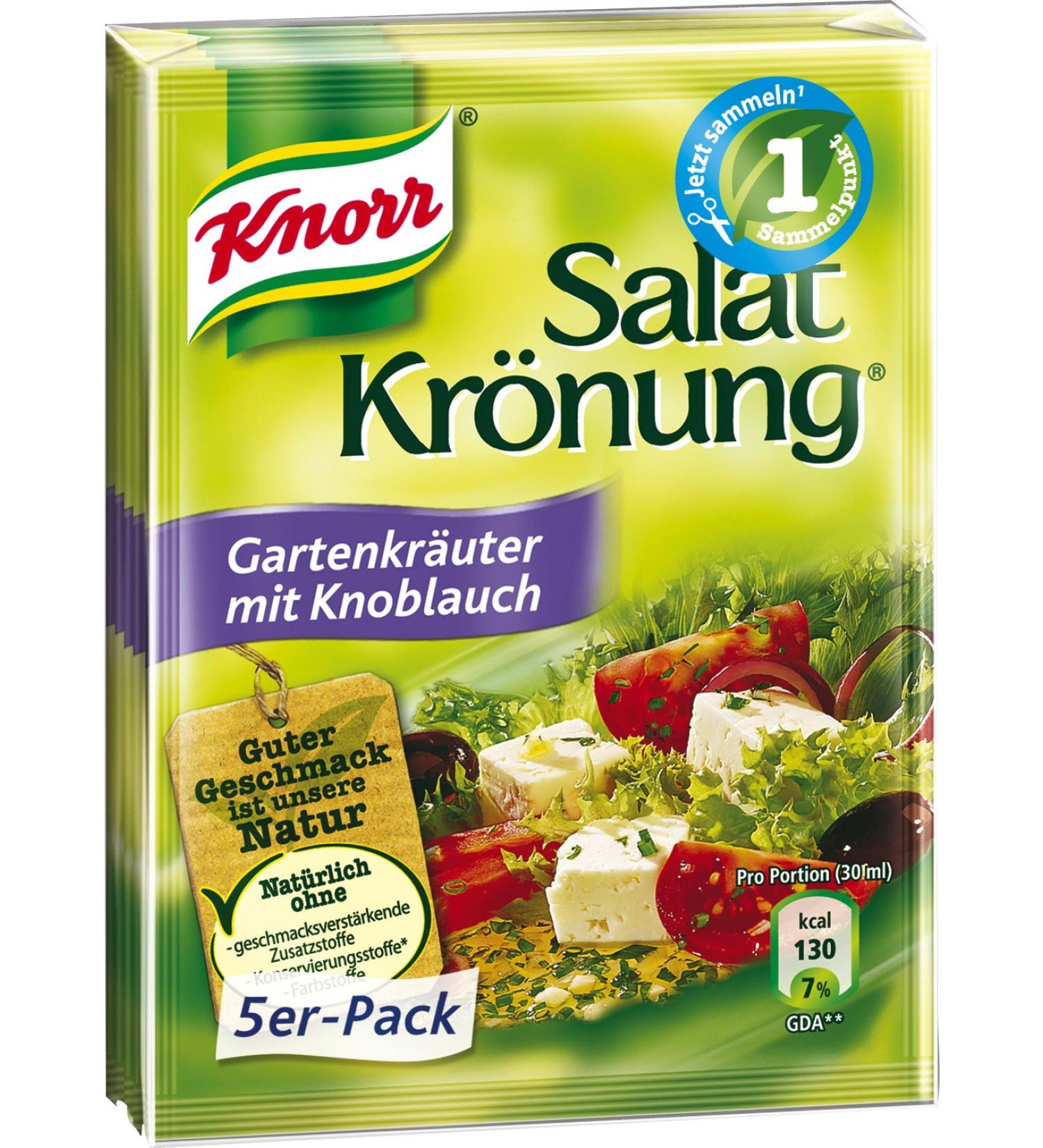 Knorr salad dressing garden herbs with garlic