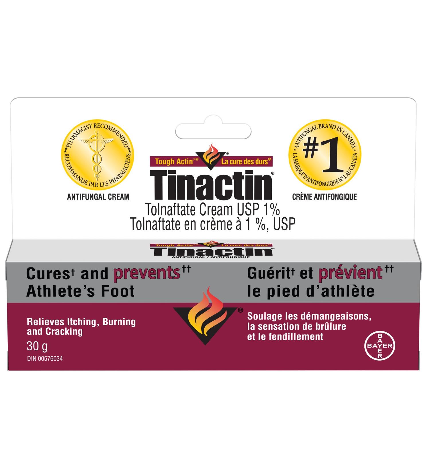 Tinactin Cream Antifungal treatment 30 g - Buy Online on GoSupps.com