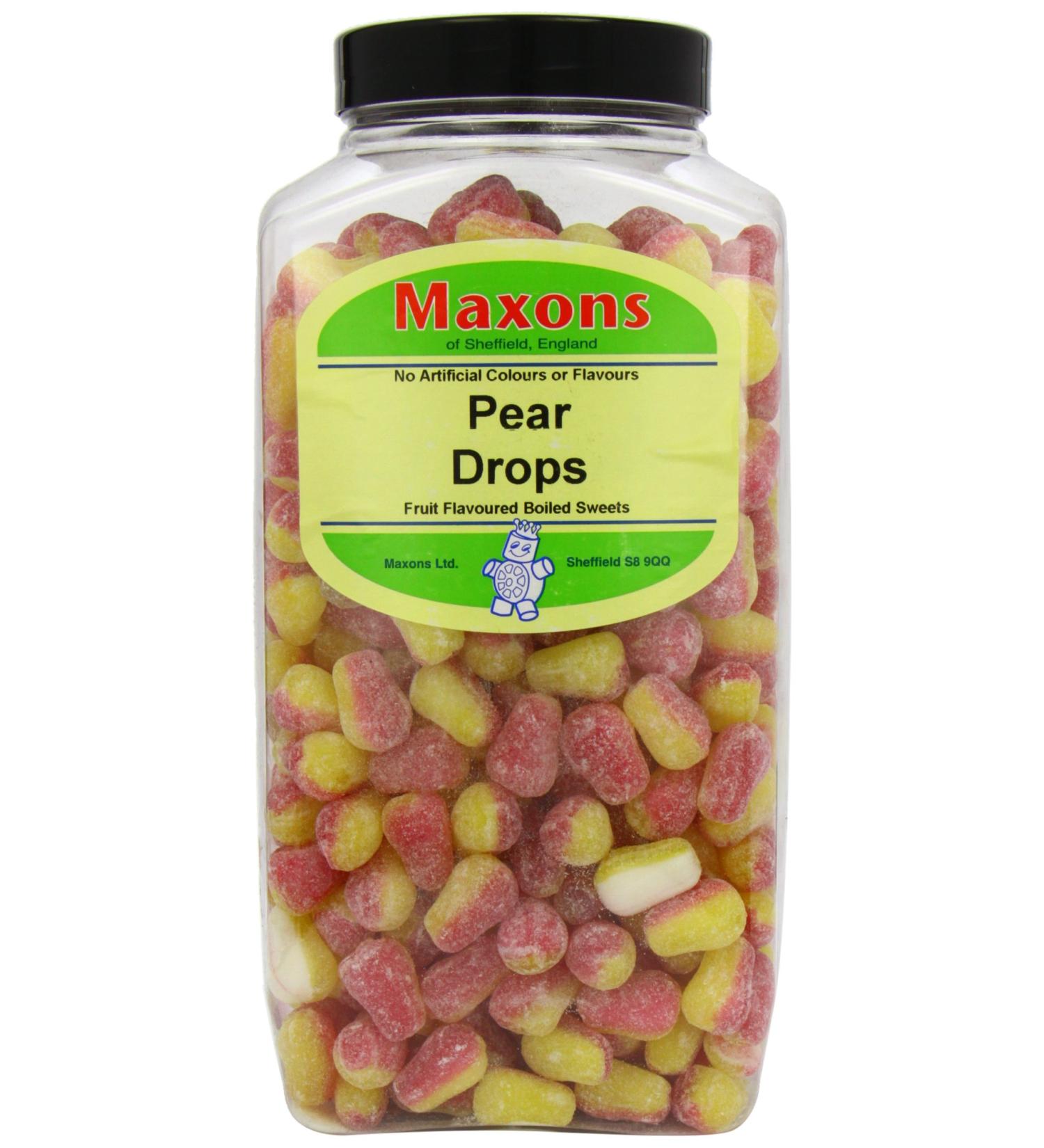 Maxons Pear Drops Large Jar 3.4 Kg - Buy Online on GoSupps.com
