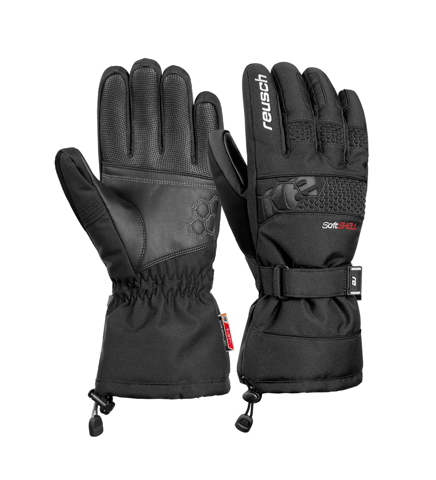 Reusch Unisex Finger Gloves Connor R-TEX XT - Black 10.5 | Premium Winter Sports Gloves | International Shipping Available - Buy Online on GoSupps.com