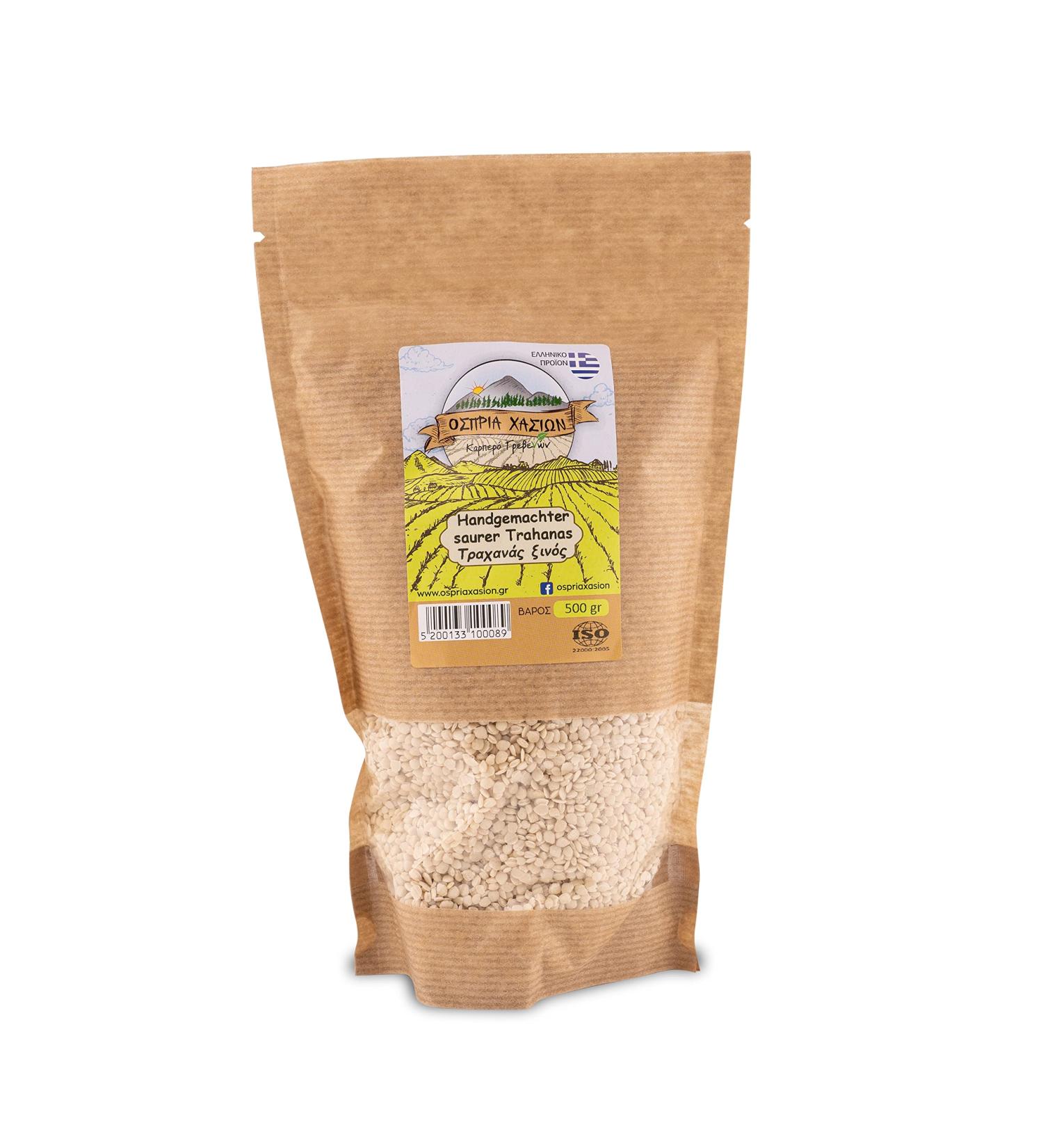 Greek Handmade Sourdough Trahana (Sheep Yoghurt) - Children's Winter Soup 500g | Buy Online at ARISTOS - Buy Online on GoSupps.com